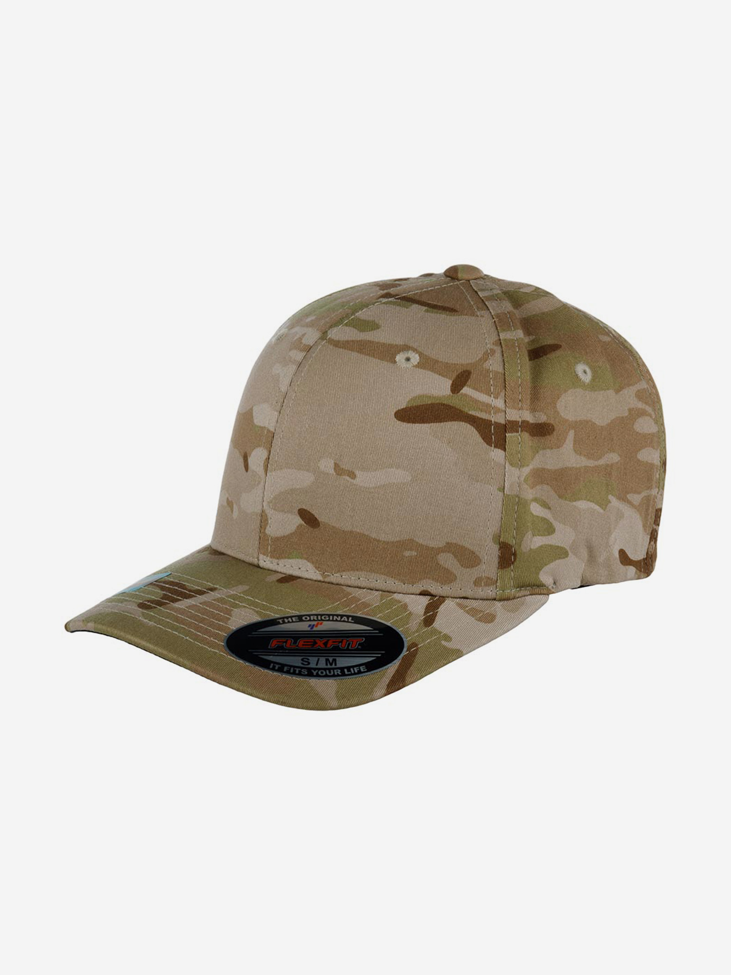 

Бейсболка FLEXFIT 6277MC (оливковый), Мультицвет