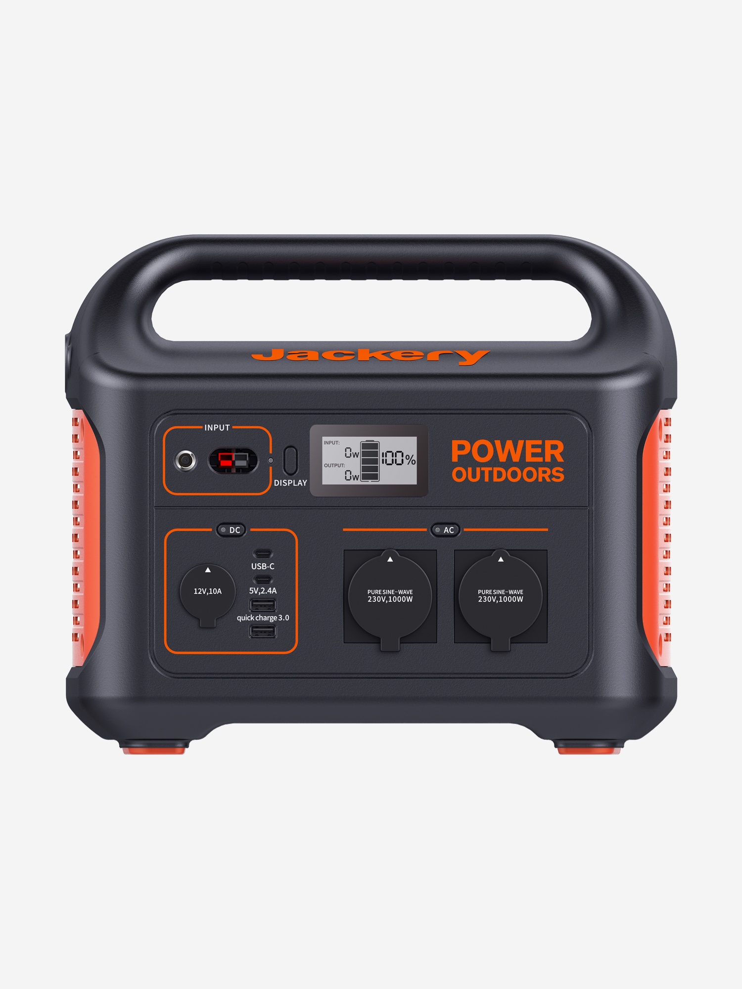 

Jackery Explorer 1000 Pro EU Портативный аккумулятор, Черный