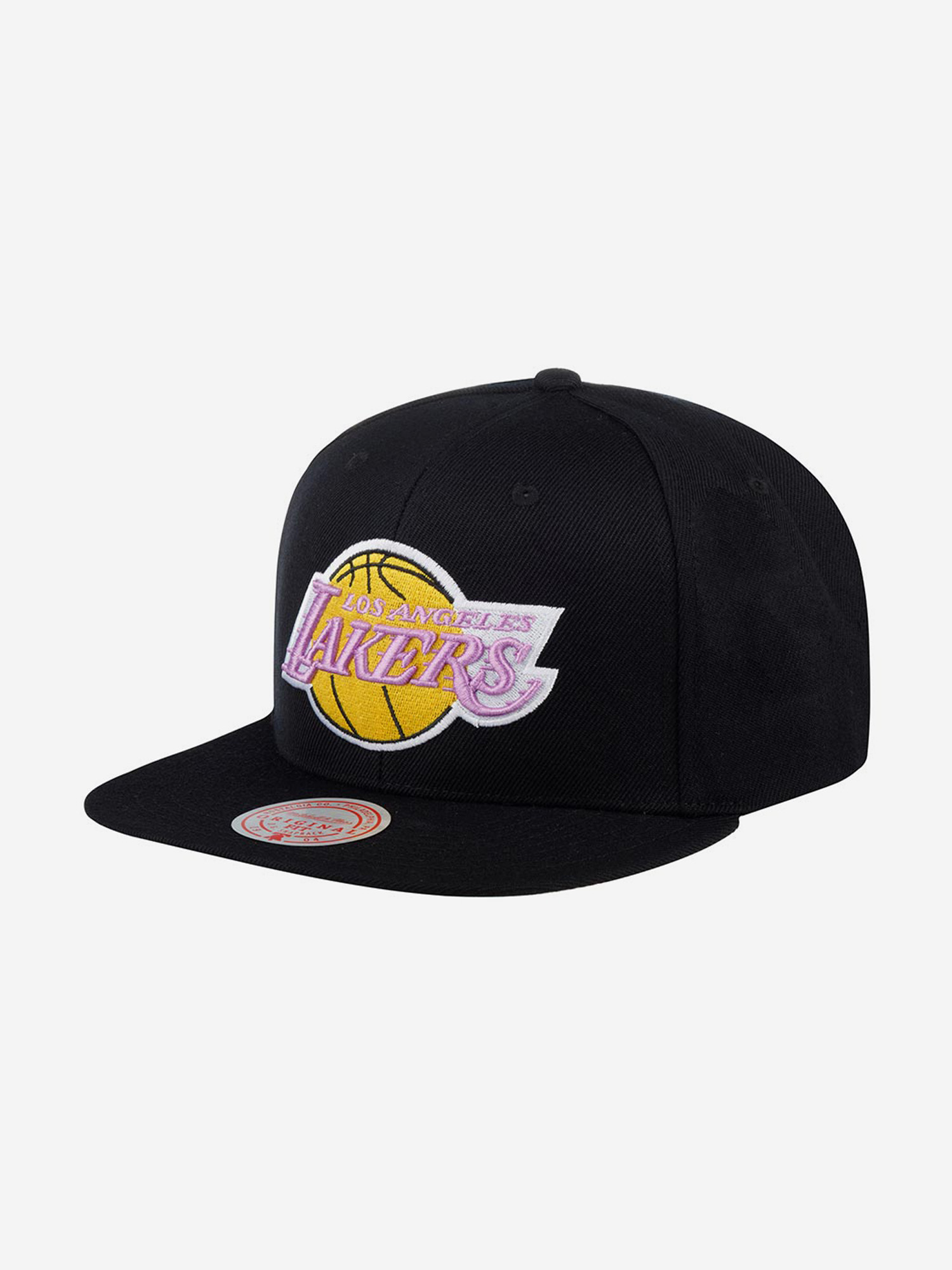 

Бейсболка с прямым козырьком MITCHELL NESS HHSS2976-LALYYPPPBLCK Los Angeles Lakers NBA (черный), Черный