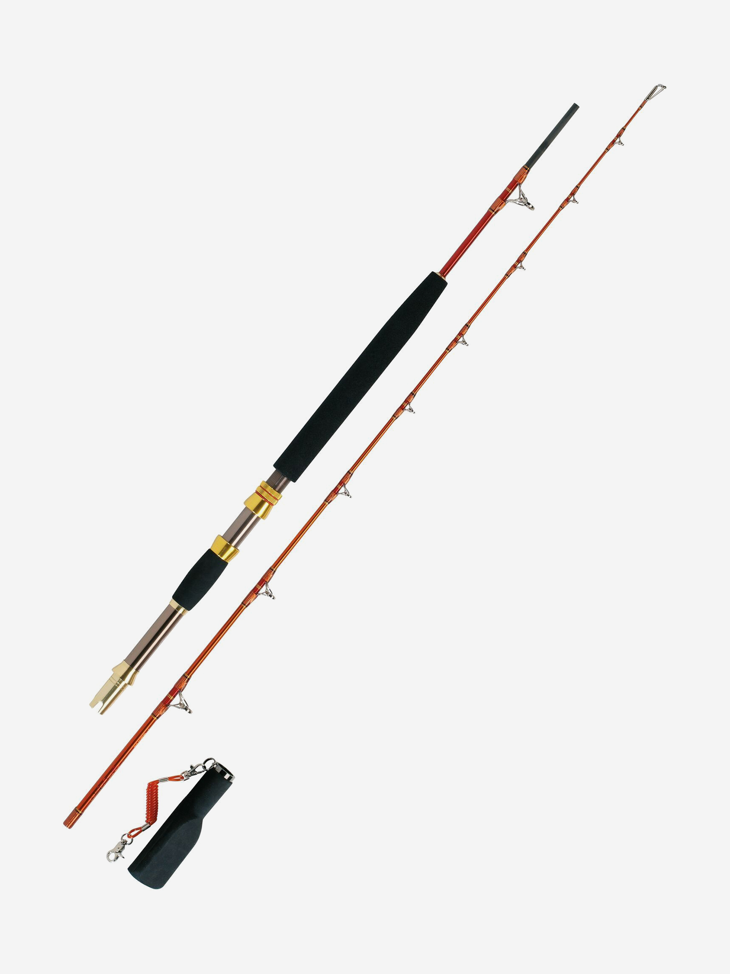 

Удилище троллинговое WFT 68 NORTH LTC 30lb/2.10, Черный