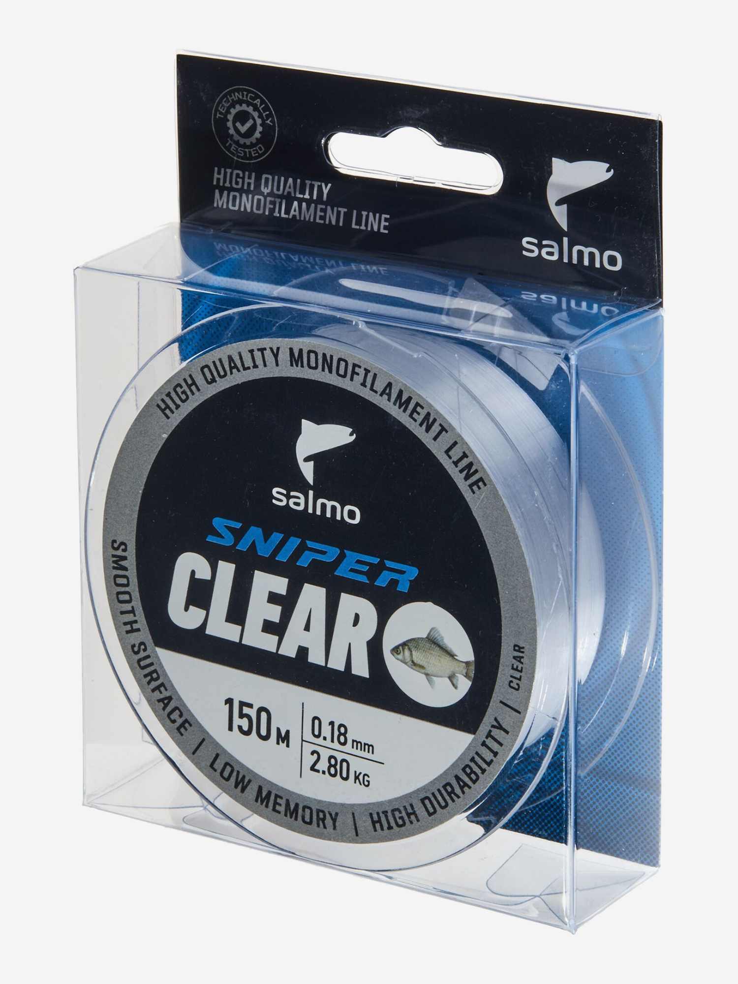 Изображение товара Леска рыболовная Salmo Sniper Clear монофильная 150 м диаметр 0,18 мм