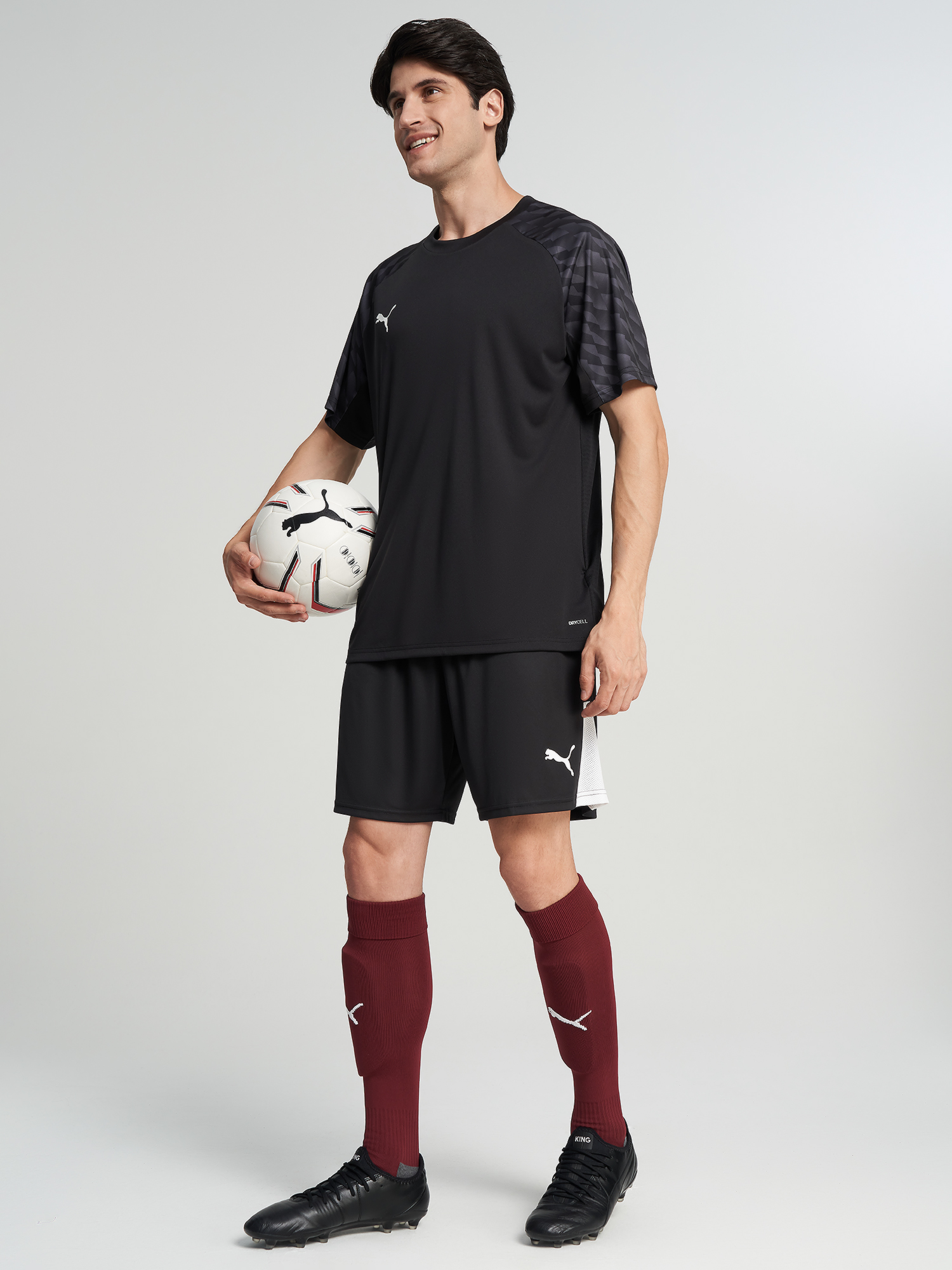Шорты мужские PUMA Teamliga26, Черный 4