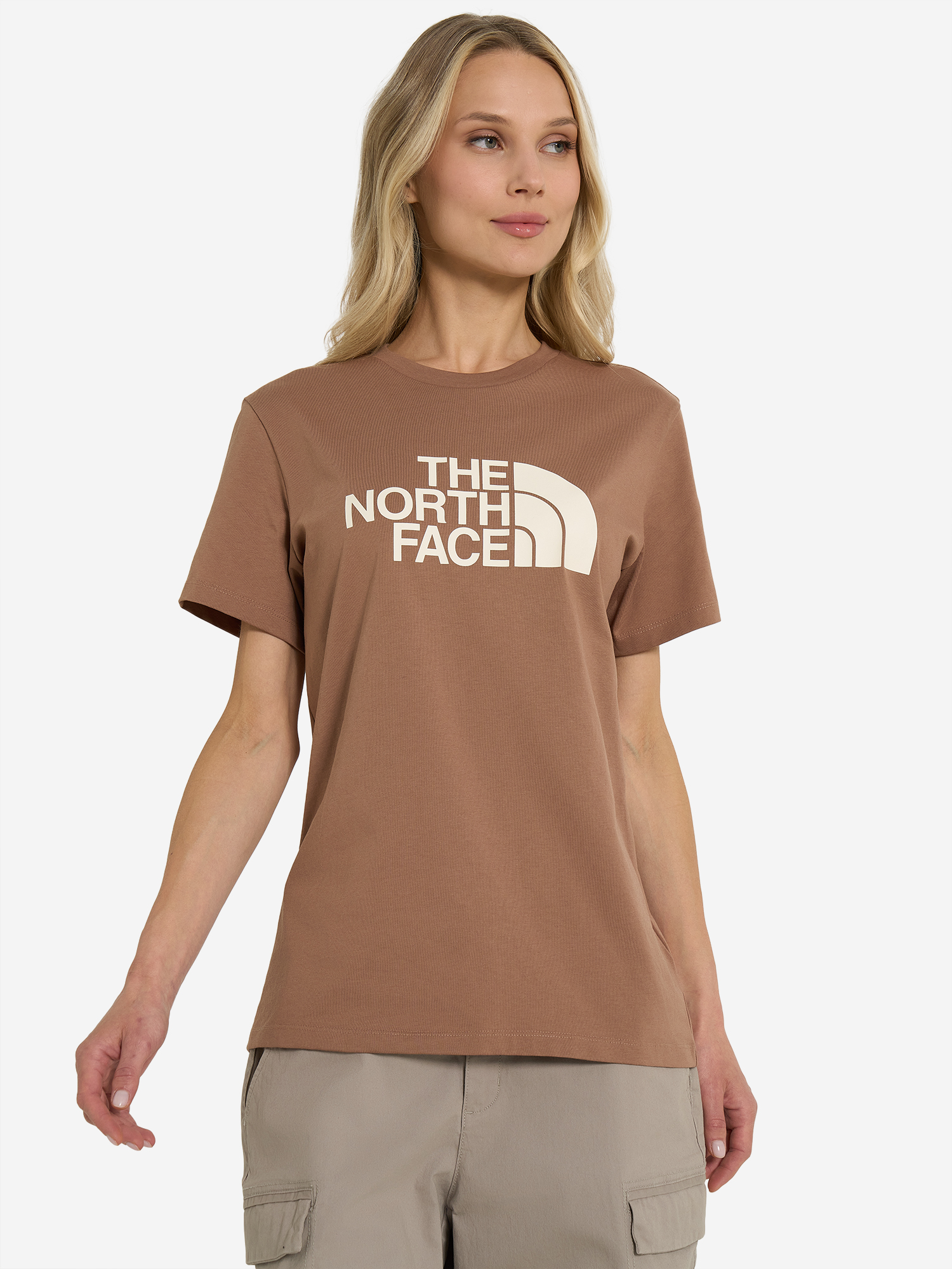 

Футболка женская The North Face Easy, Коричневый
