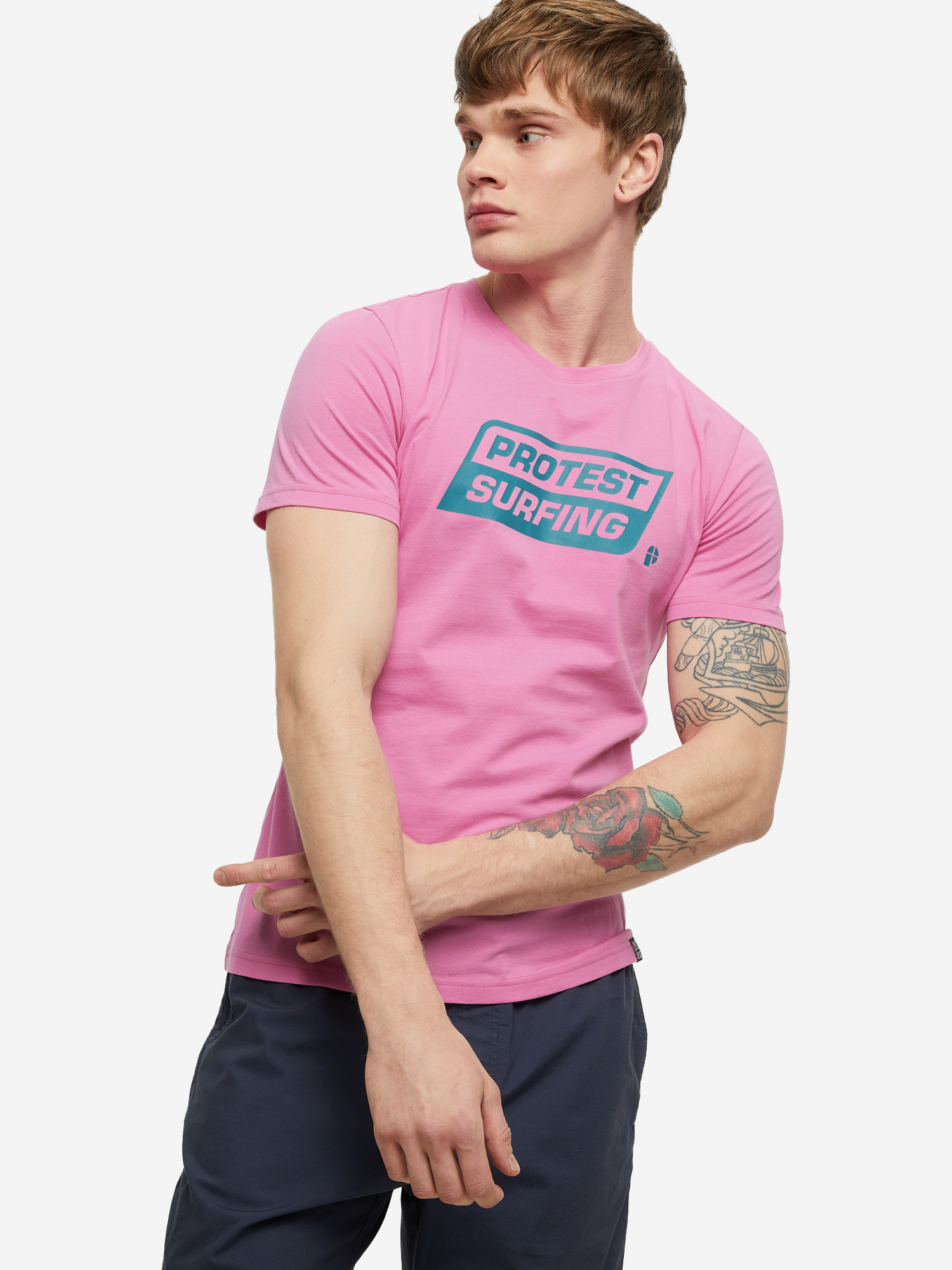 

Футболка мужская Protest, Розовый