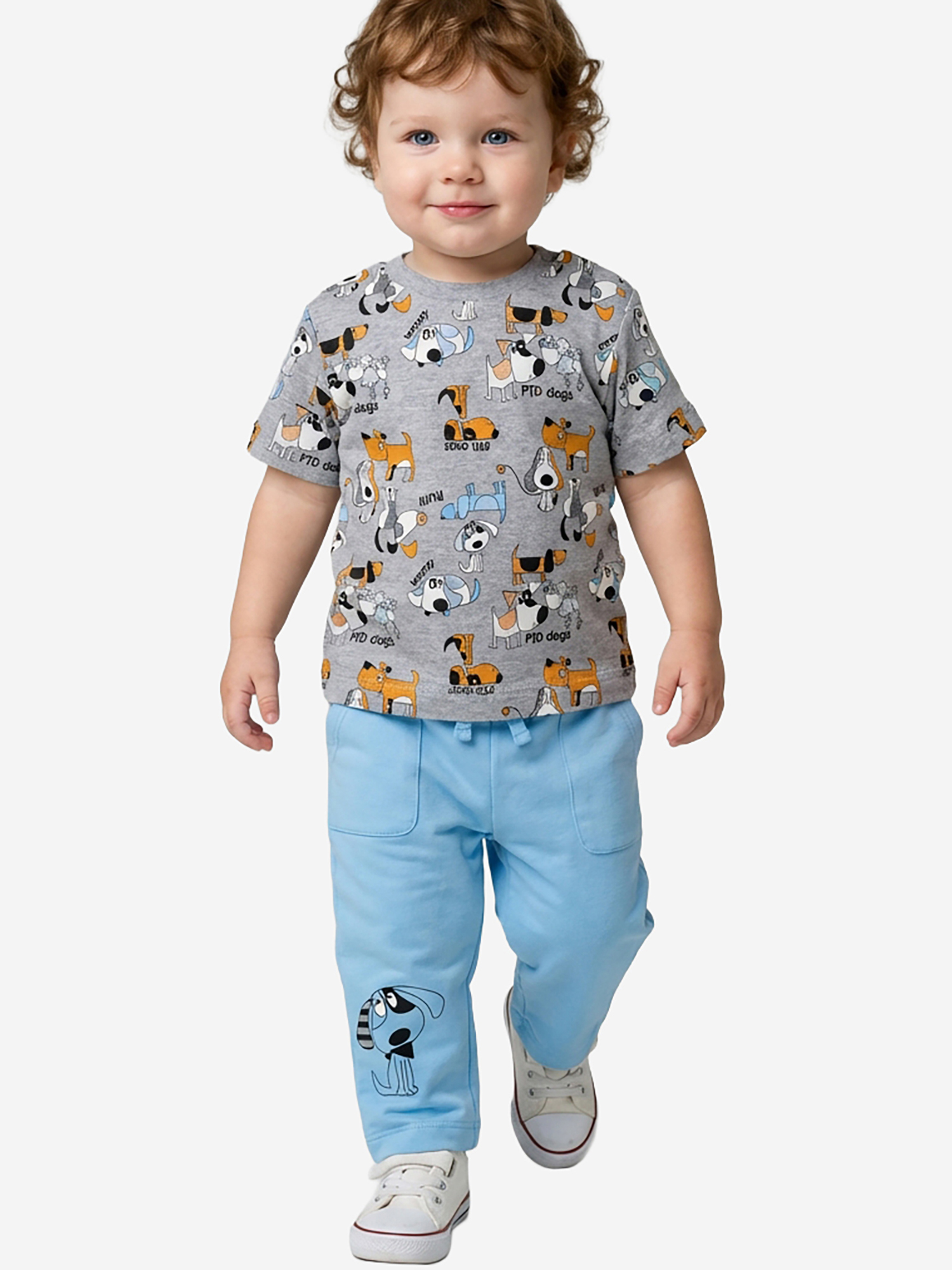 Изображение товара Комплект для мальчиков: футболка, брюки PlayToday