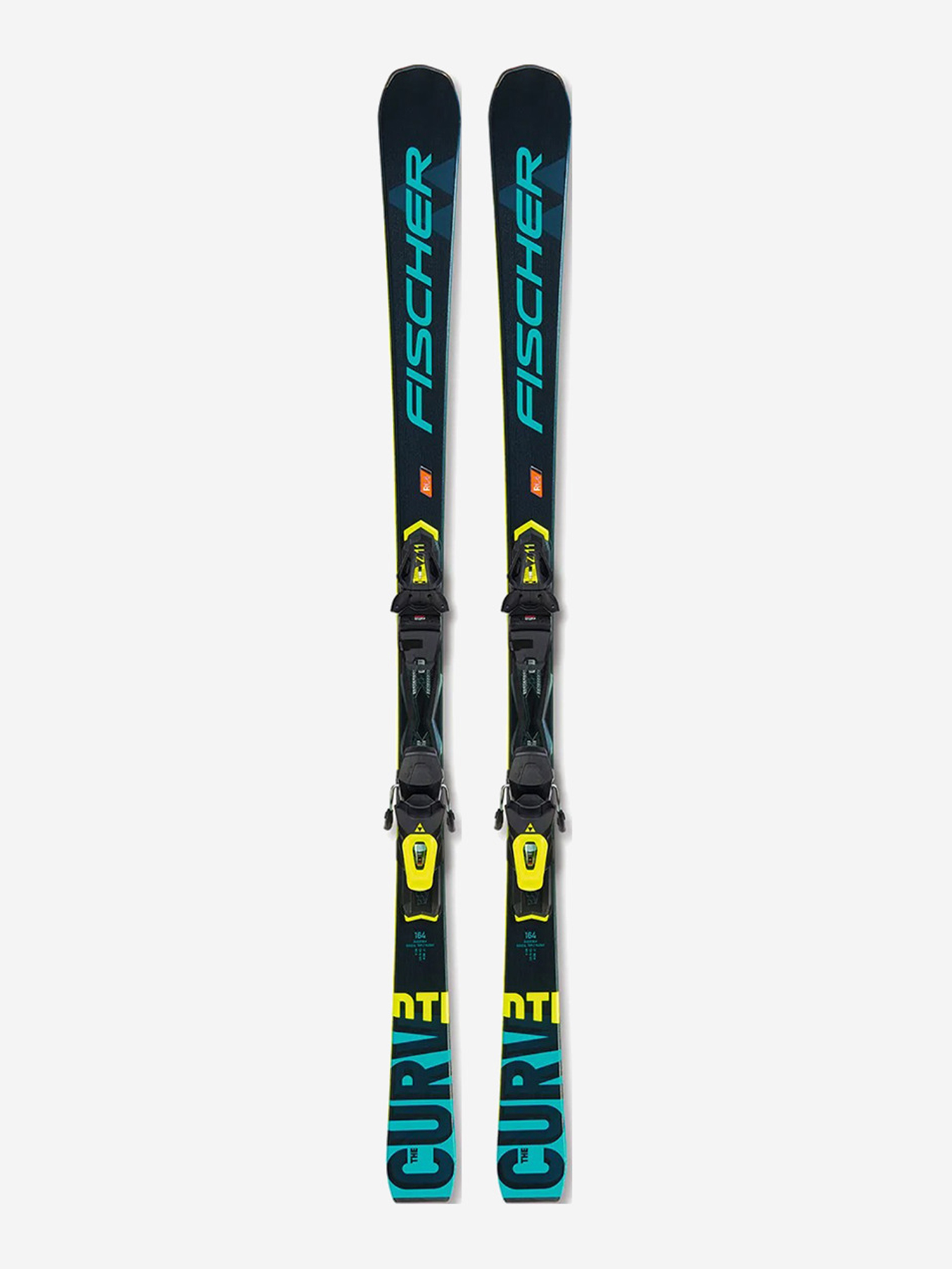 

Горные лыжи с креплениями Fischer The Curv DTI AR + RC4 Z11 PR 22/23, Черный