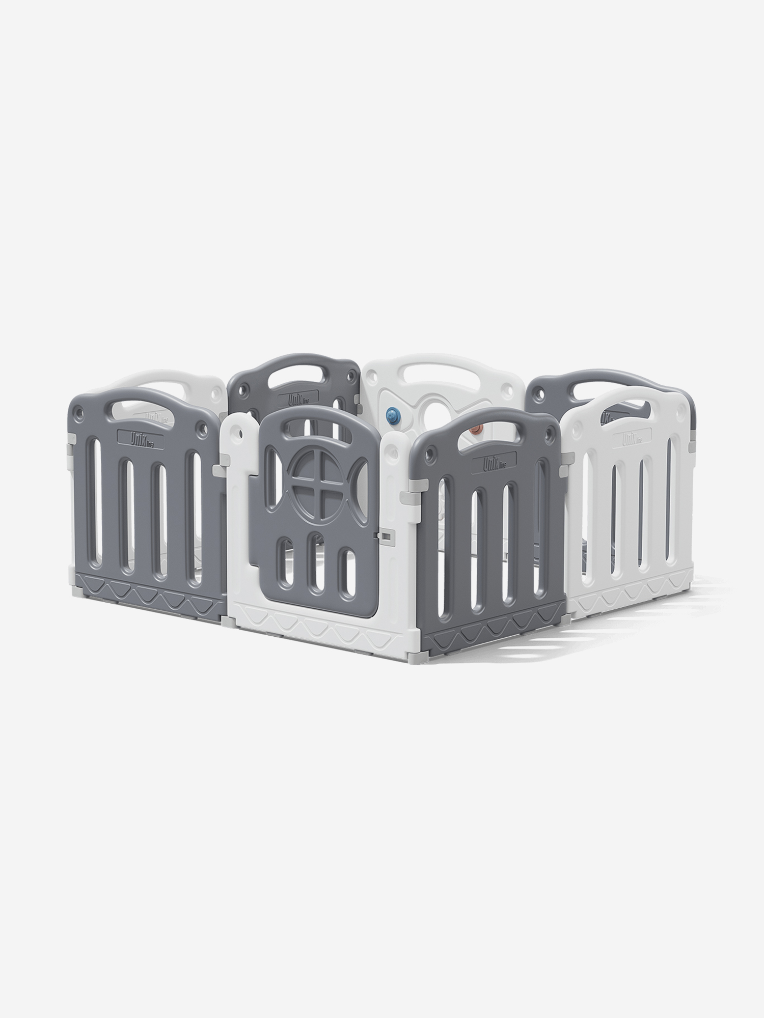 

Манеж UNIX Kids Classic 126x120 Grey, Серый