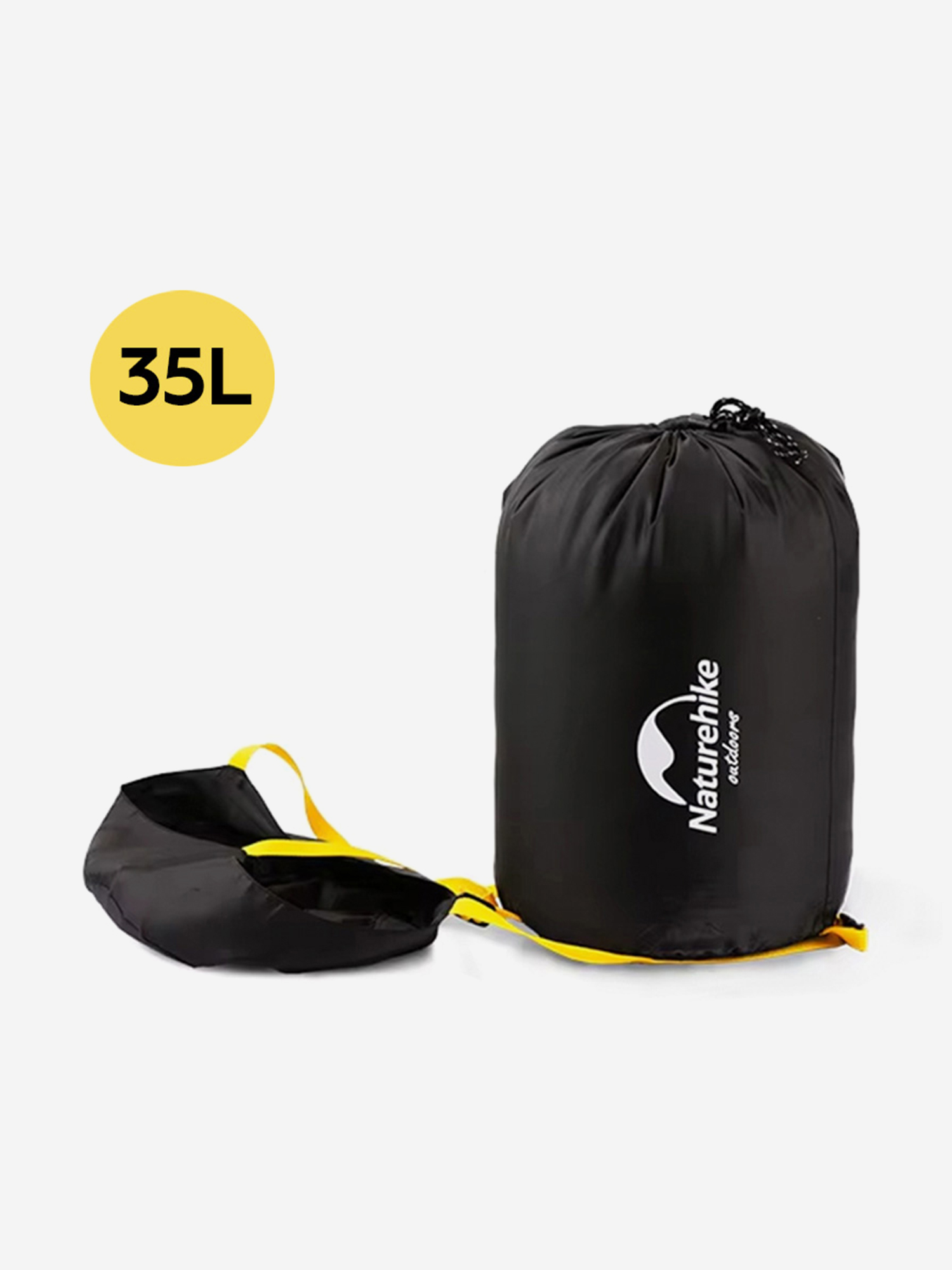 

Компрессионный мешок Naturehike L , 35 L, Черный