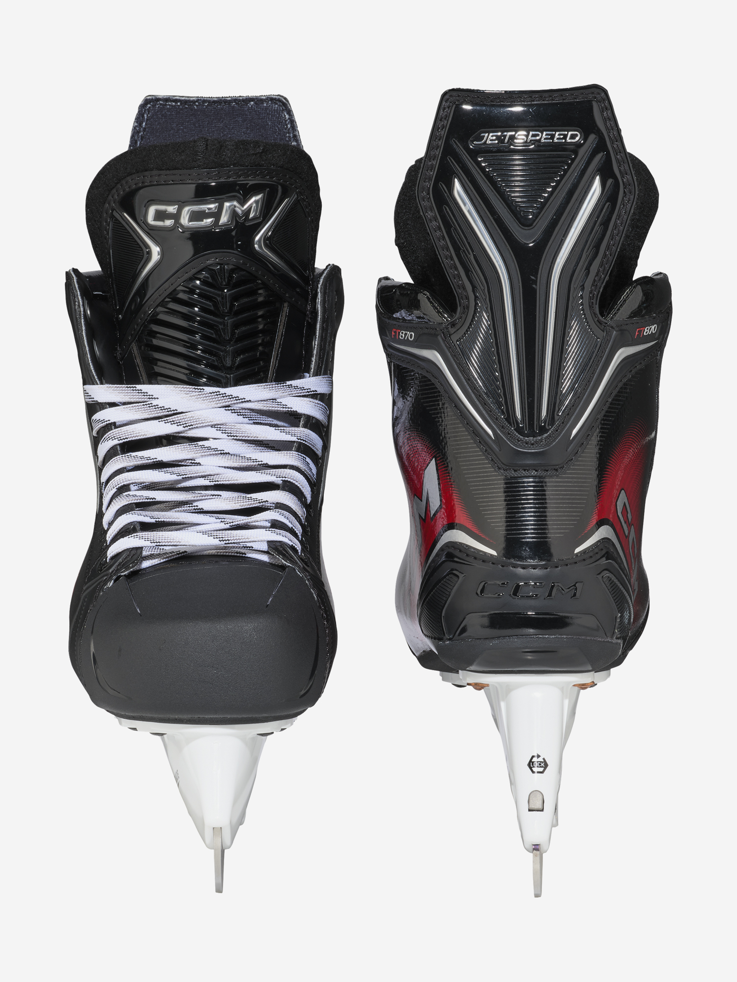 фото Коньки хоккейные ccm sk jetspeed 870 sr regular, мультицвет