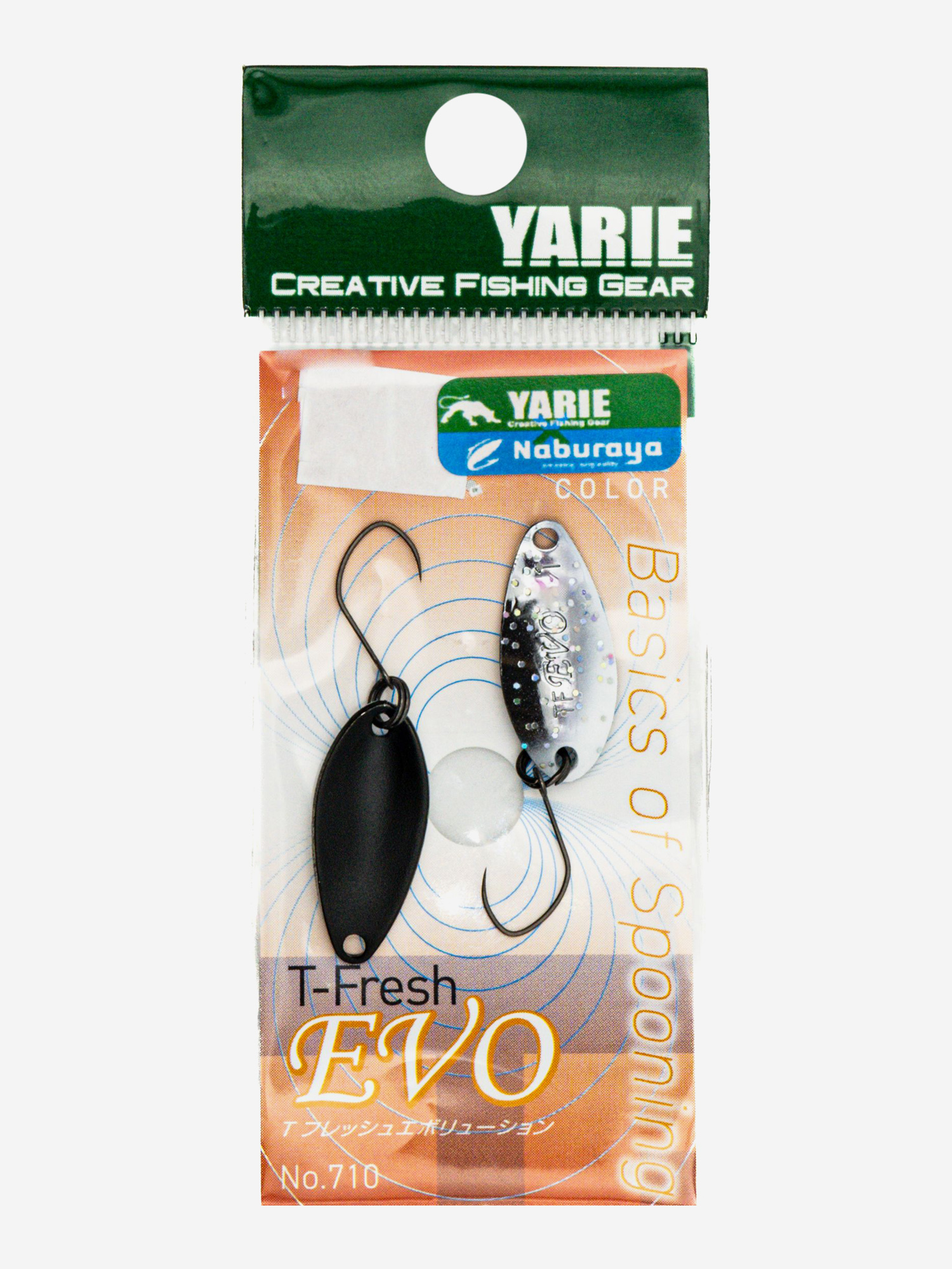 

Блесна Yarie №710 T-Fresh EVO,  г, Agony White 2, Мультицвет