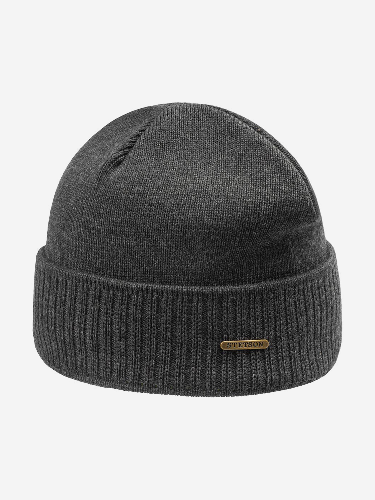 Шапка с отворотом STETSON 8599304 BEANIE MERINO (серый), Серый 02-285XDOXS9Z-05, размер Без размера - фото 4