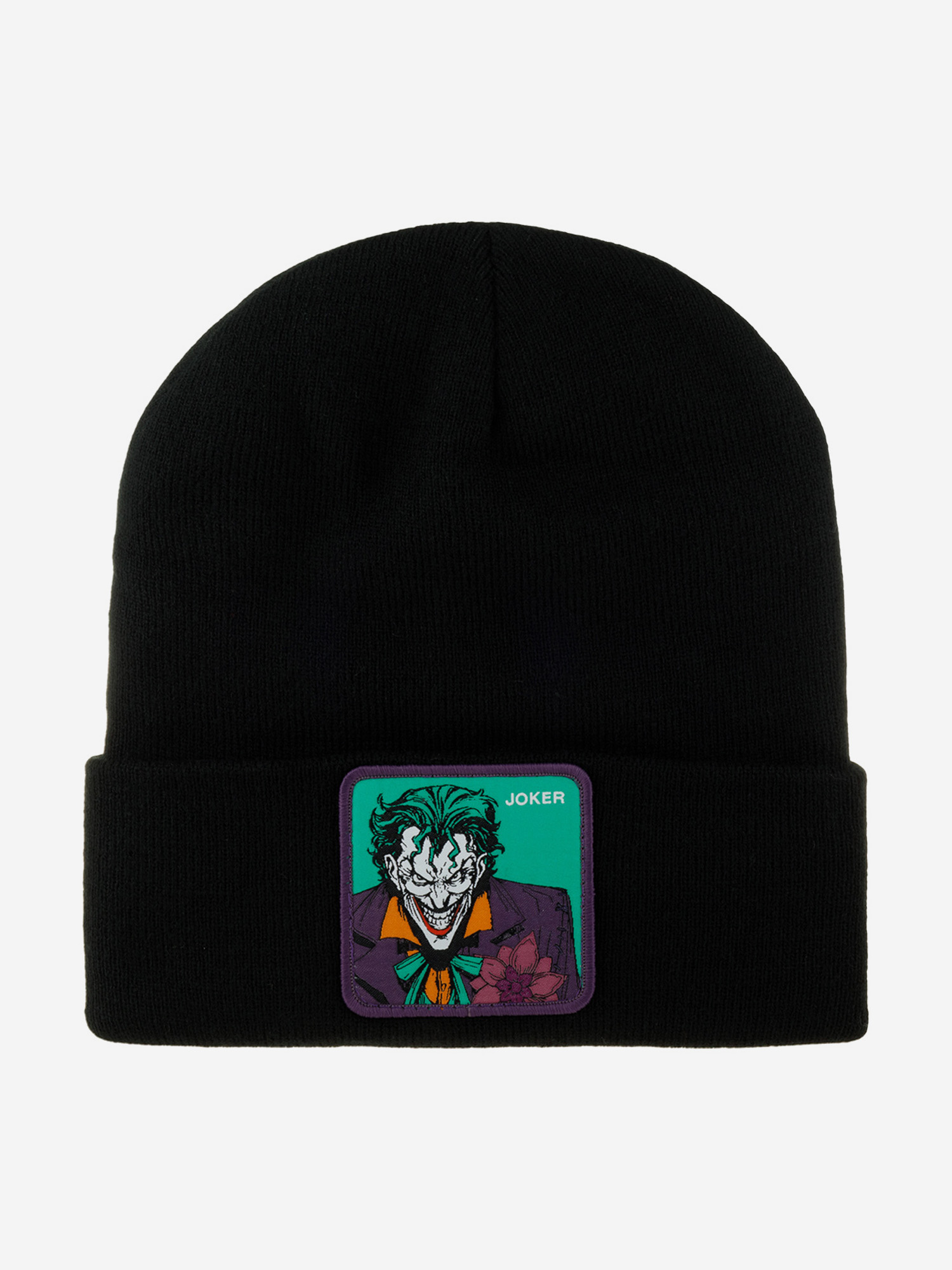 

Шапка с отворотом CAPSLAB CL/DC/1/BON1/JOK1 DC Comics Joker (черный), Черный