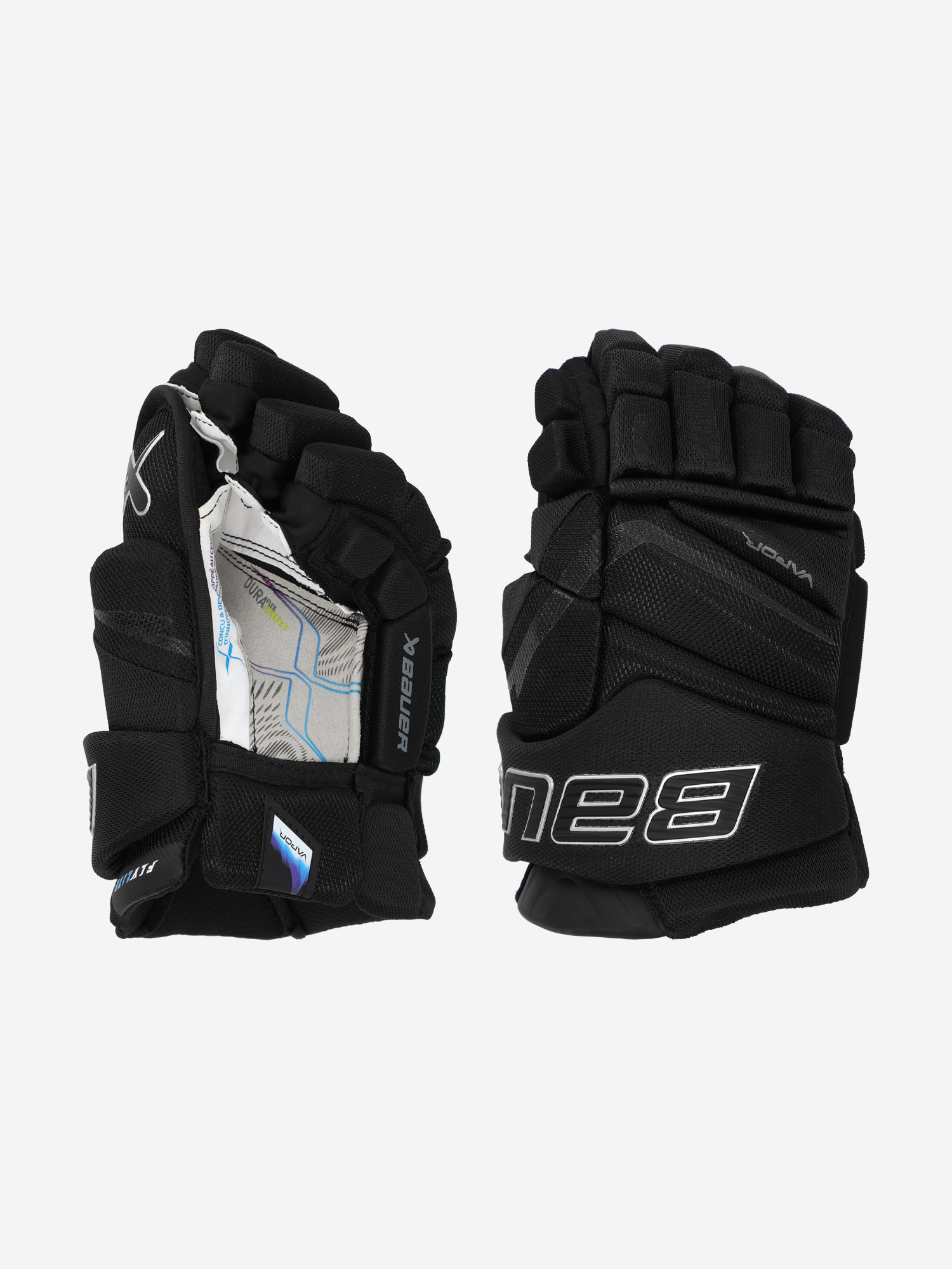 

Перчатки хоккейные детские BAUER Vapor Flylite JR, Черный