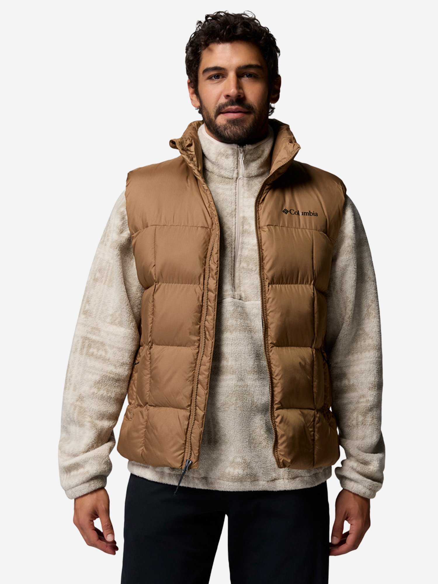 Изображение товара Жилет утепленный мужской Columbia Puffect IV Vest, Коричневый