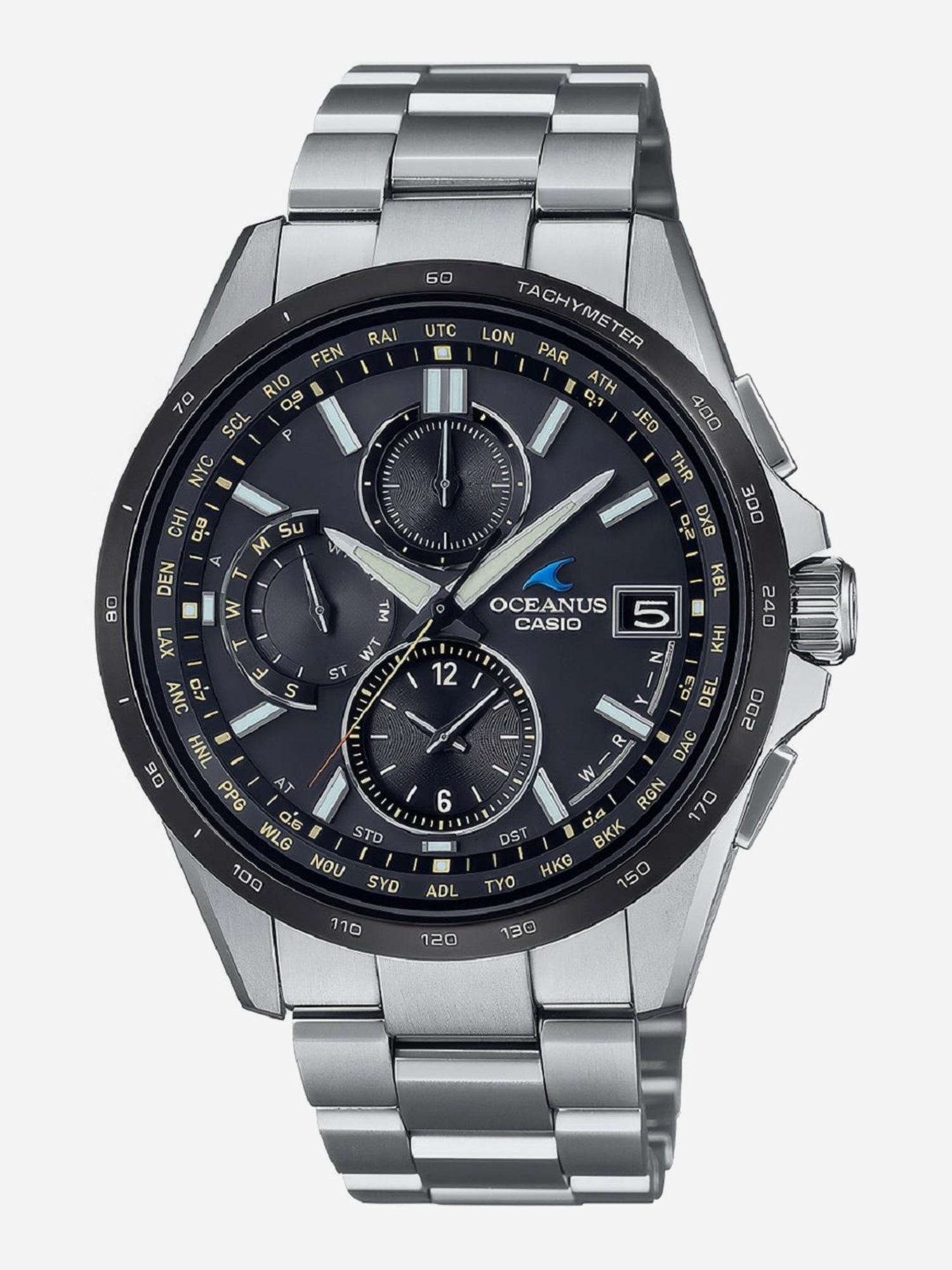 

Наручные часы Casio Oceanus OCW-T2600J-1A, Черный