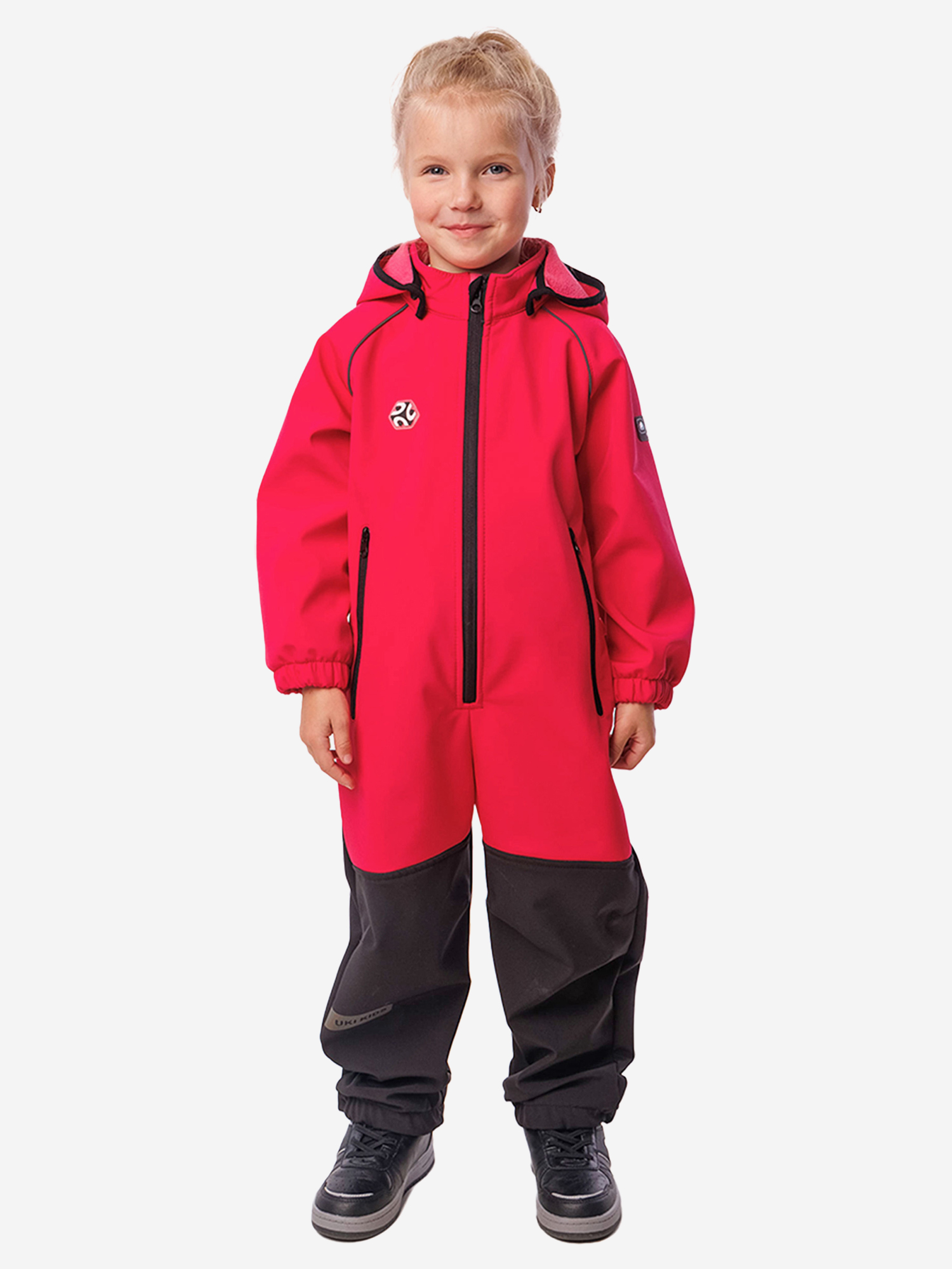

Комбинезон из софтшелла детский UKI KIDS, Розовый