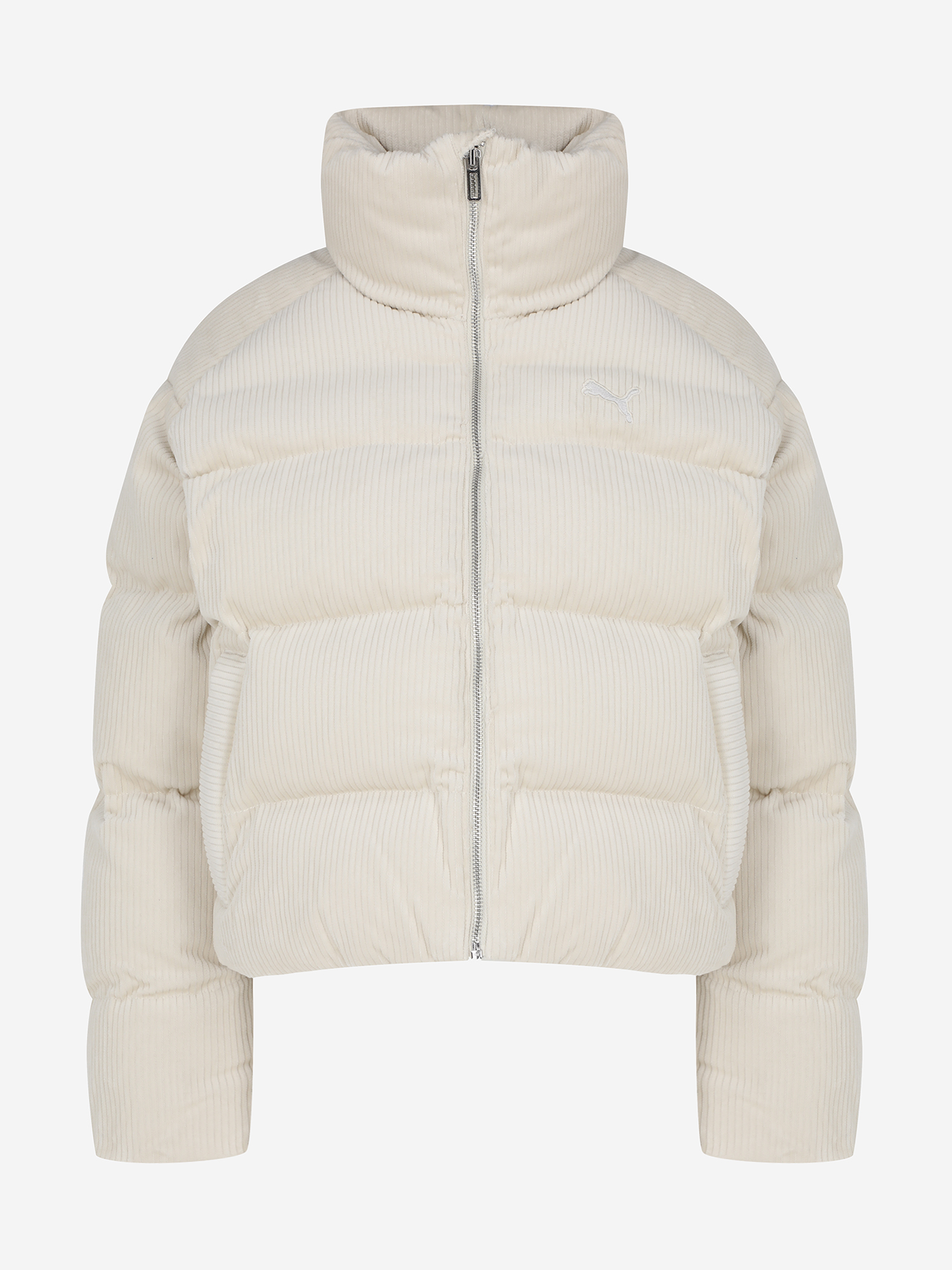 Пуховик женский PUMA Wardrobe Ess Corduroy Бежевый 21999₽