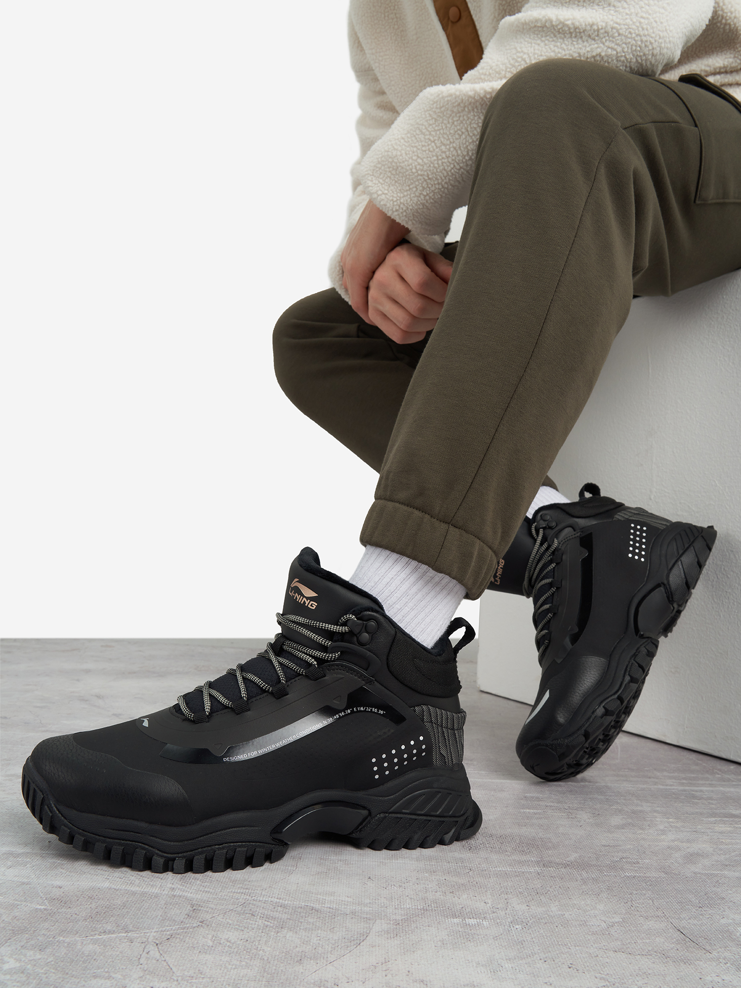 Изображение товара Кроссовки утепленные мужские Li-Ning Ln Conqueror