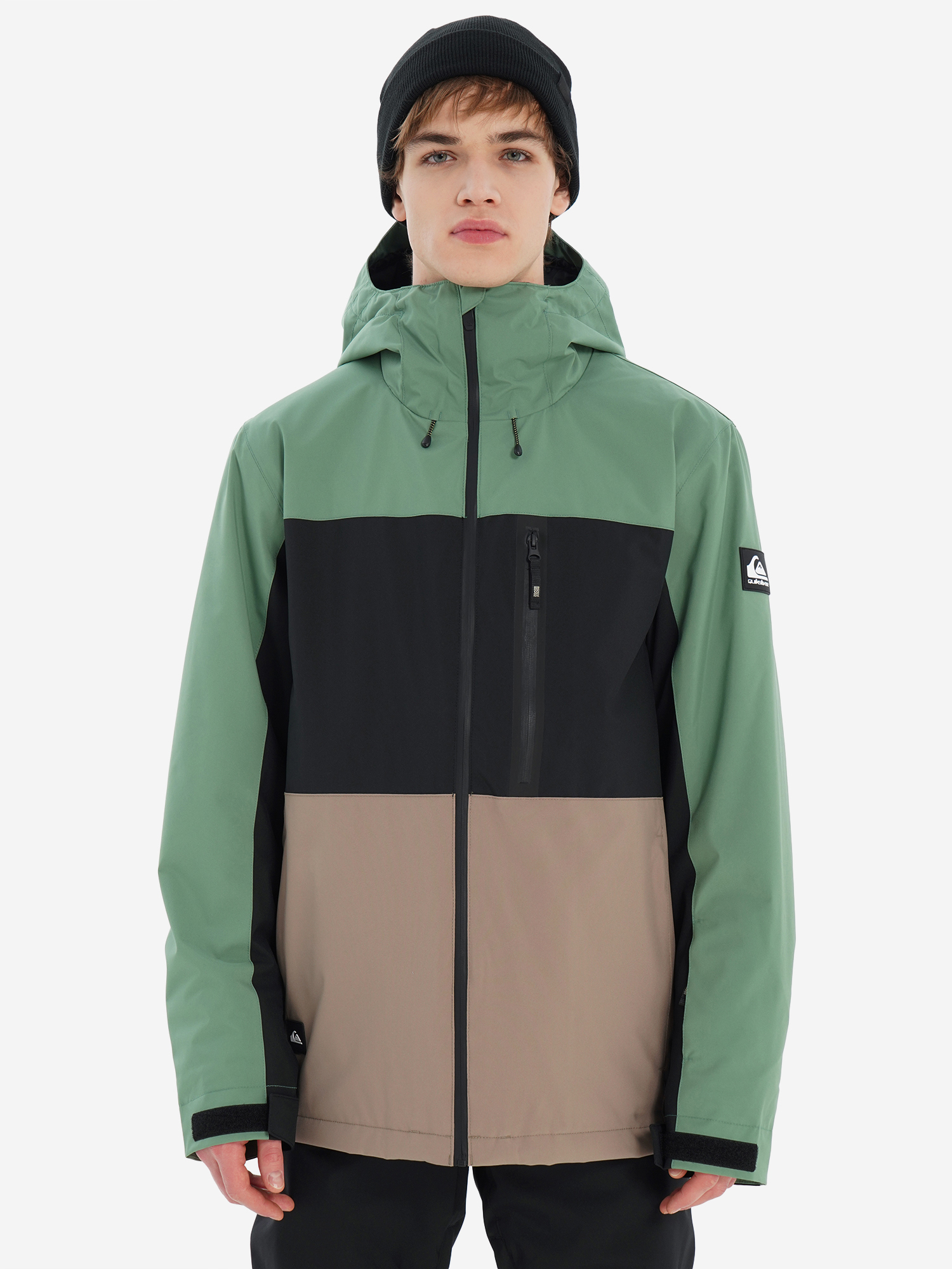

Куртка утепленная мужская Quiksilver Sycamore Block, Зеленый