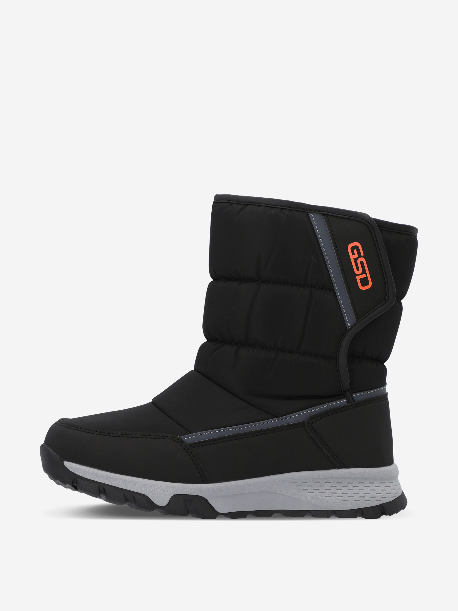 Изображение товара Детские зимние дутики GSD Snowy с фиксацией липучками и светоотражателями