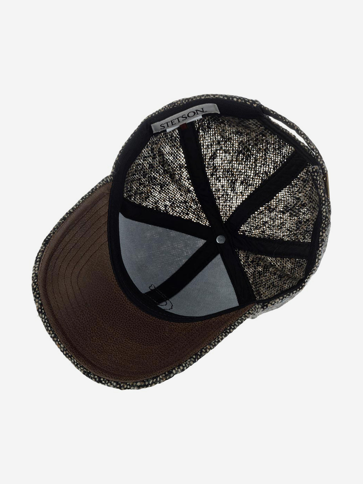 Бейсболка STETSON 7720601 BASEBALL CAP DONEGAL WV (коричневый), Коричневый 02-730XDOXS9Z-08, размер Без размера - фото 4