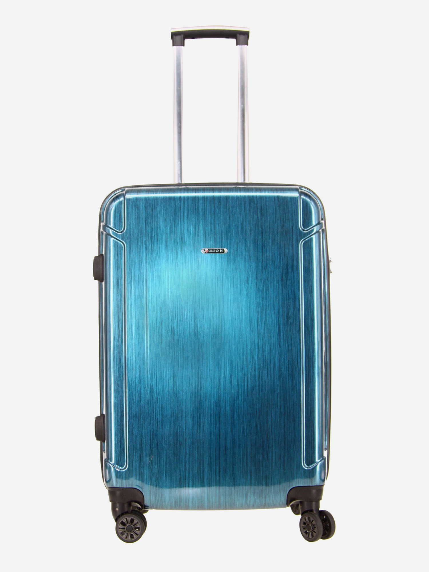 Изображение товара Чемодан Рион+ изумрудный 40x26x65 см, объем 65 л, АБС-пластик