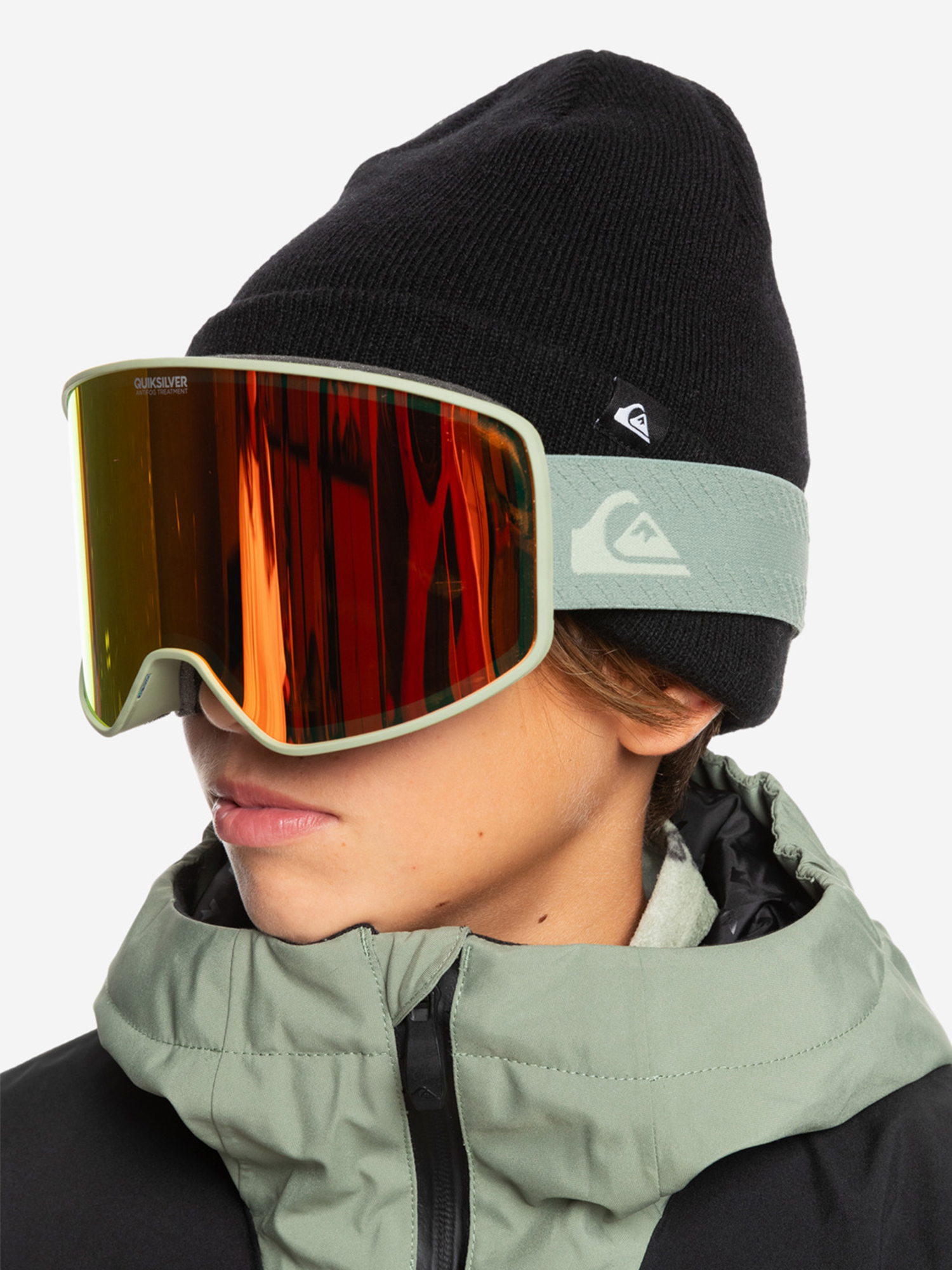 фото Маска quiksilver storm, зеленый