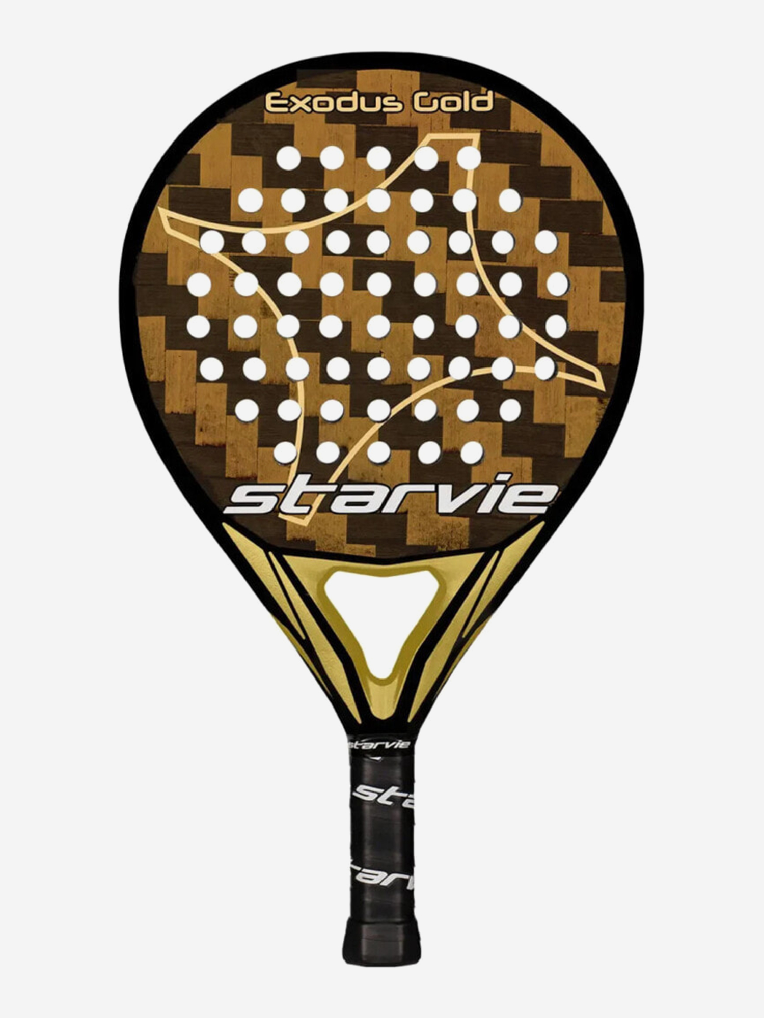 Изображение товара Ракетка для падела StarVie Exodus Black 2025 профессиональная, легкая, защитная