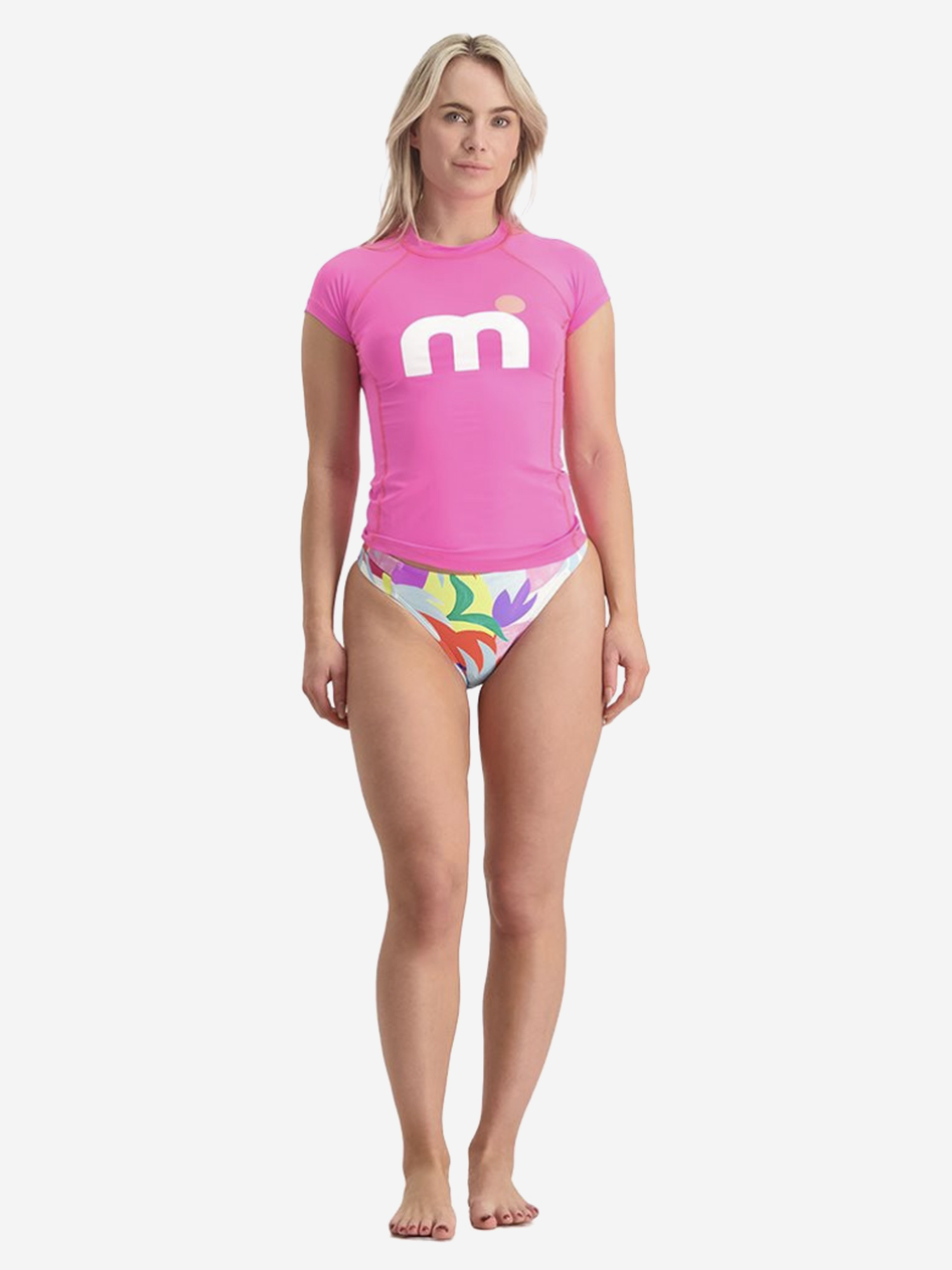 Футболка женская MIAMI LYCRA WOMAN M, Розовый MIAMI LYCRA WOMAN MLTLPM0H-PINK, размер 44 - фото 3