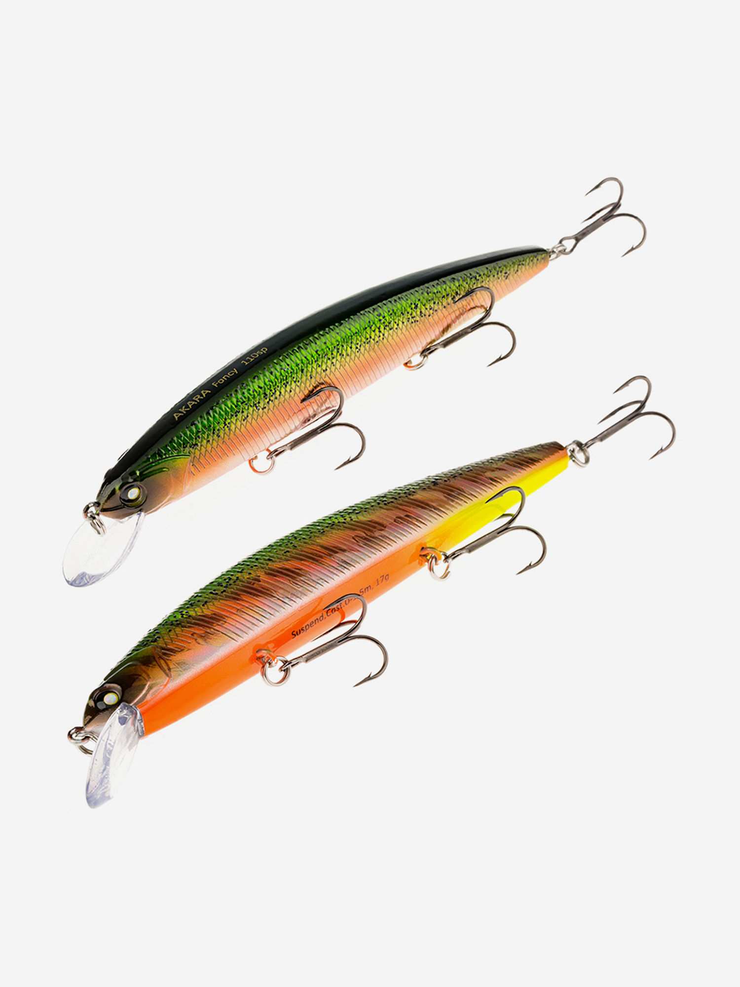 

Воблер Akara Fancy 110SP 17 гр. (3/5 oz 4,3 in) A208, Мультицвет