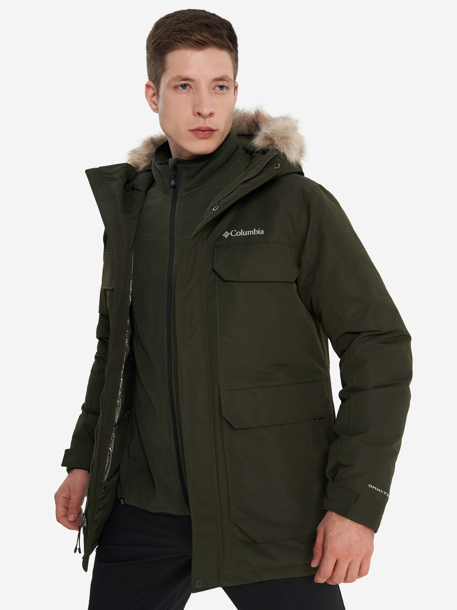 

Парка мужская Columbia South Canyon III Long Parka, Зеленый