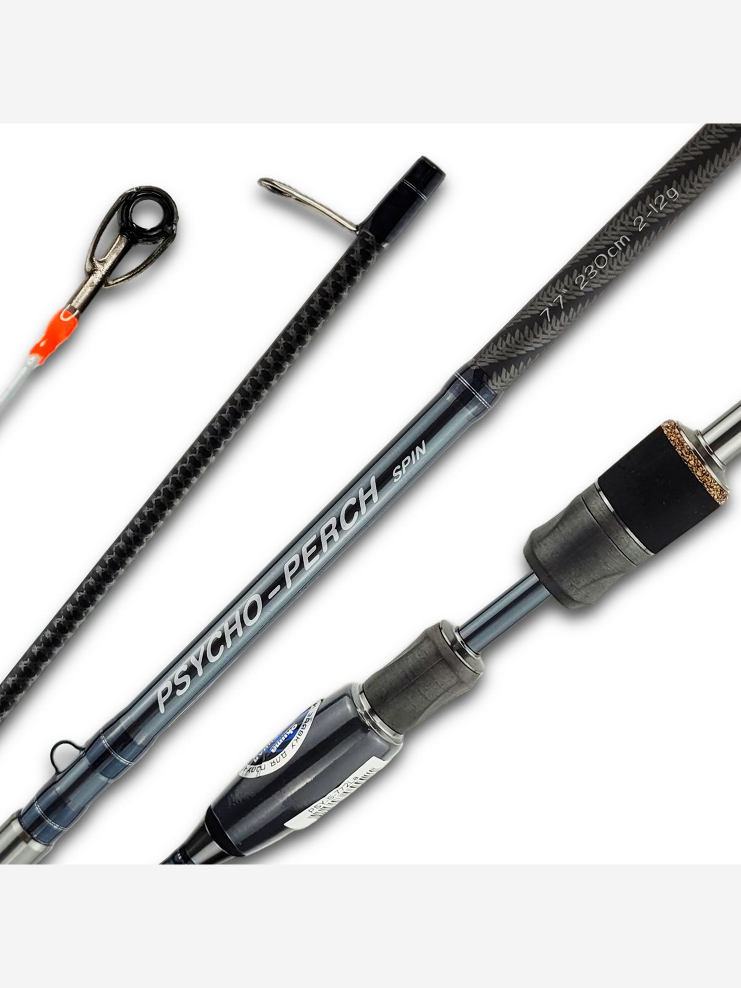 Изображение товара Спиннинг Okuma PSYCHO PERCH Spin 772L (2.30м 2-12гр) 2sec, Solid TIP
