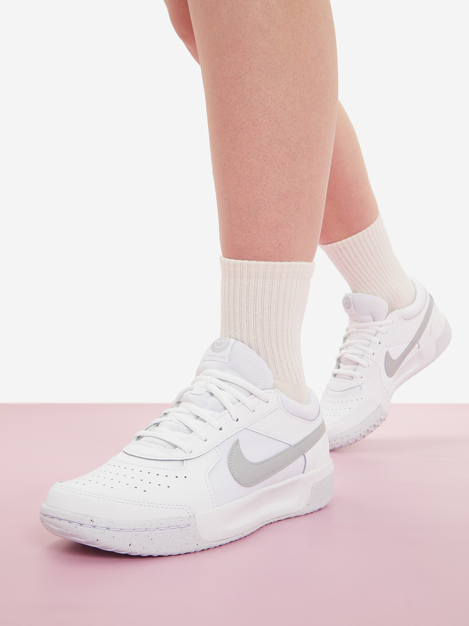 Кроссовки женские Nike Court Air Zoom Lite 3, Белый DV3279N06-102, размер 37 - фото 2