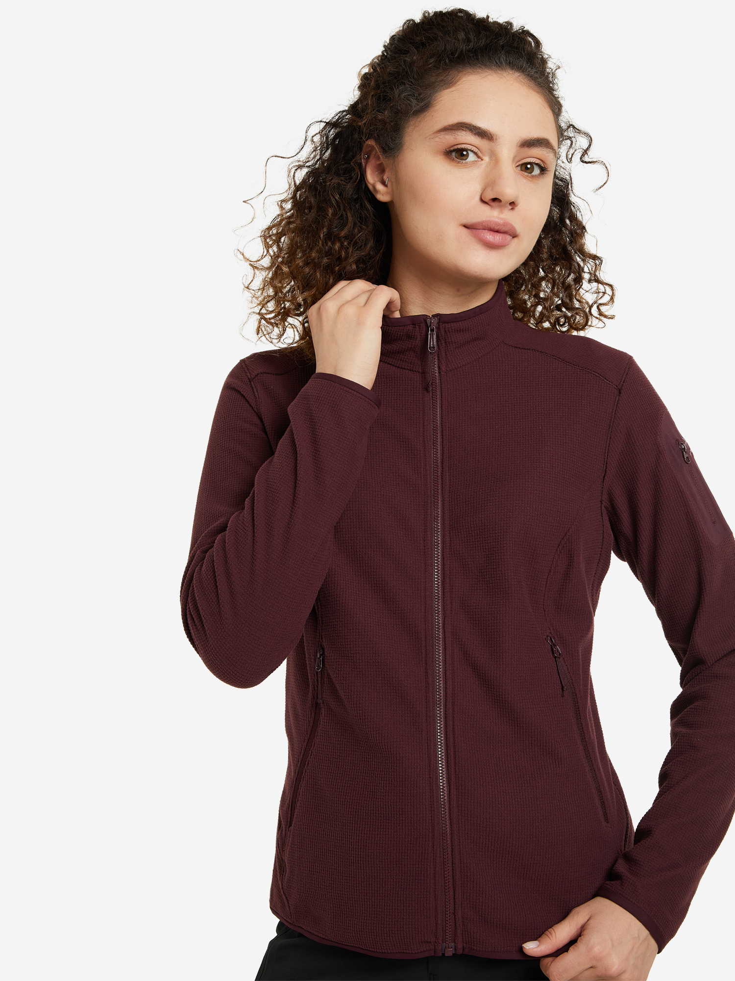 

Джемпер флисовый женский Arc'teryx Delta LT, Красный