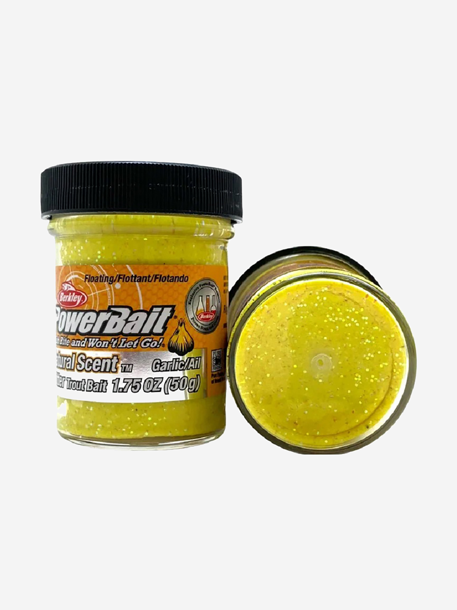 

Паста форелевая Berkley PowerBait Natural Scent Garlic Sunshine Yellow/ Чеснок желтая 50gr, Желтый