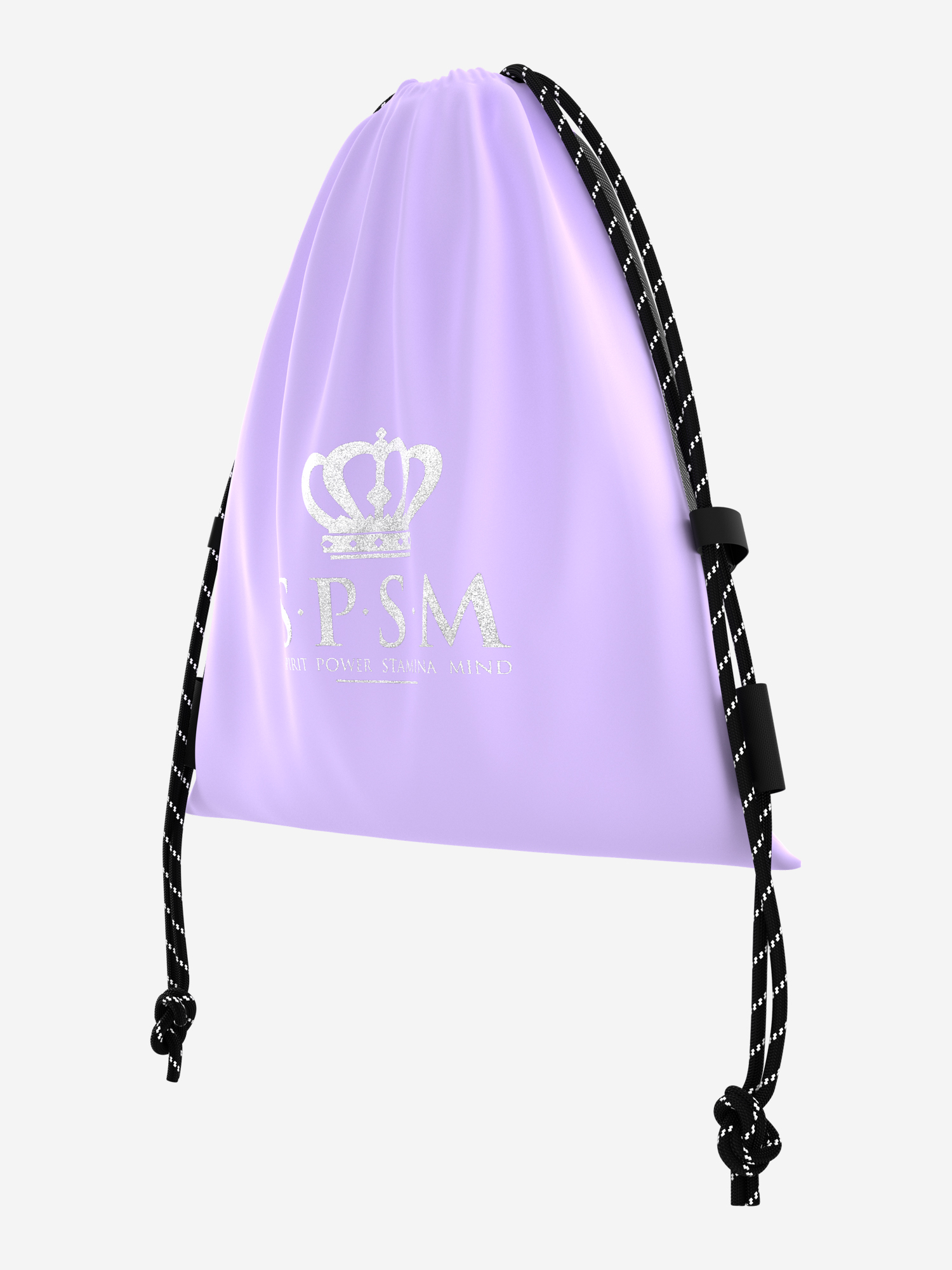 Изображение товара Мешок для формы и обуви SPSM светло-фиолетовый для гимнастики и спорта