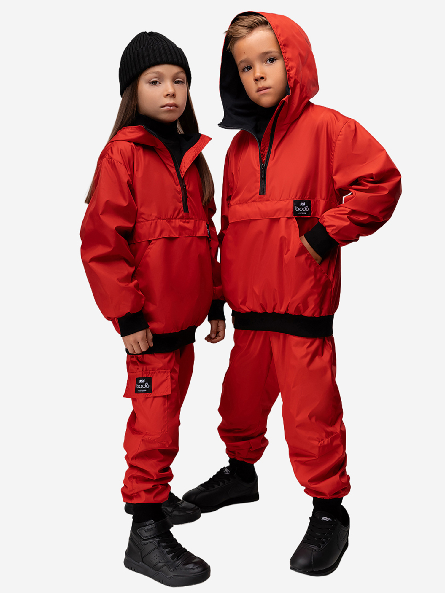 Изображение товара Костюм демисезонный дюспо bodo красный для детей