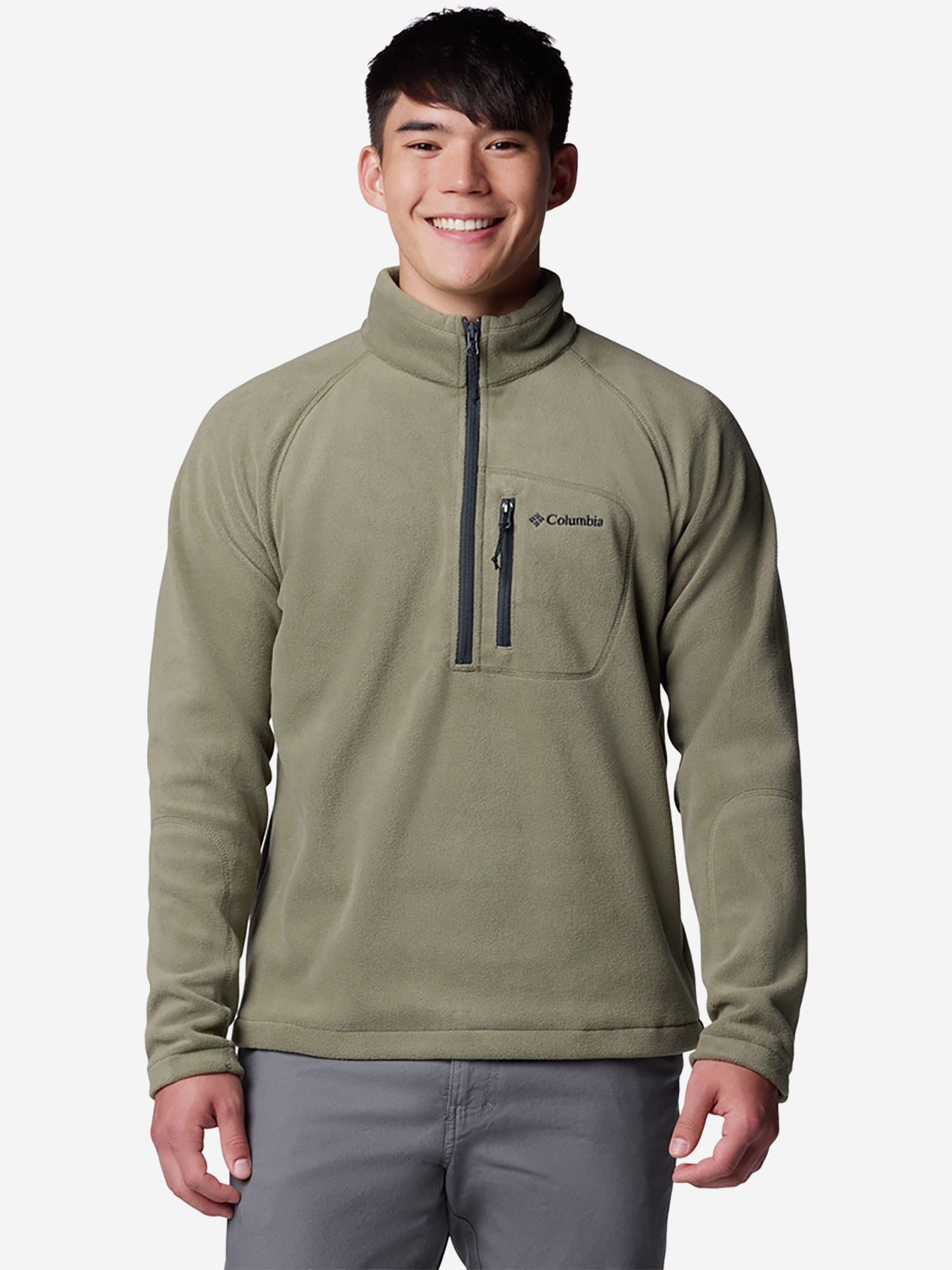 Джемпер флисовый Columbia Fast Trek III, зеленый, арт. 30366