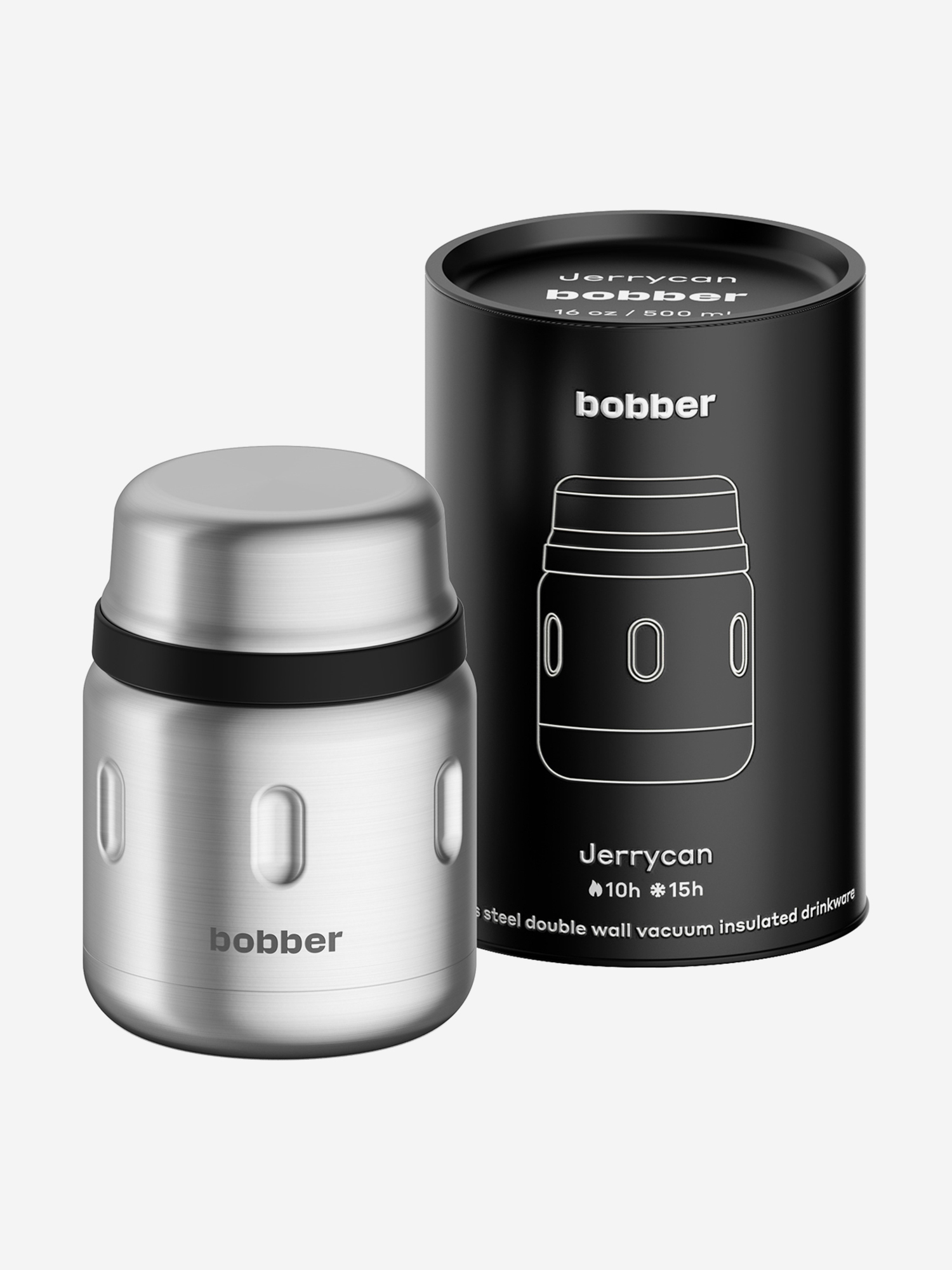 Изображение товара Вакуумный термос для еды BOBBER Jerrycan 500 мл в стиле матовый для туризма