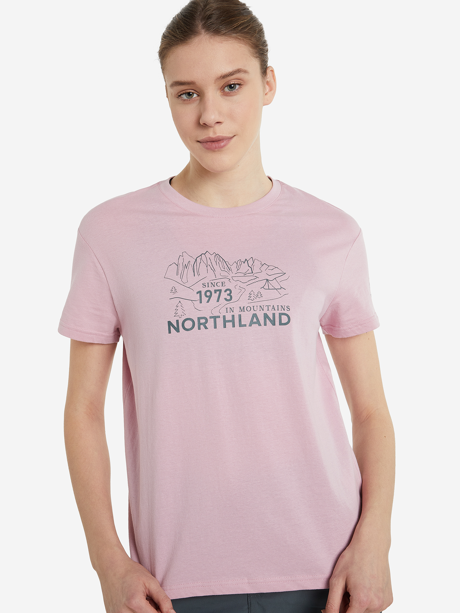 

Футболка женская Northland, Розовый
