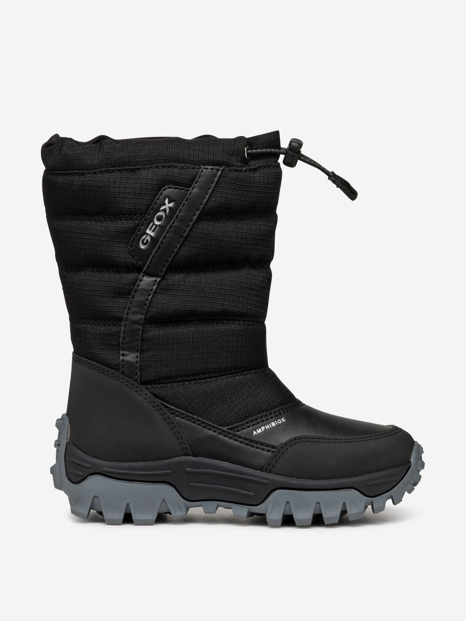 Сапоги утепленные для мальчиков Geox J Himalaya B.B ABX A, Черный