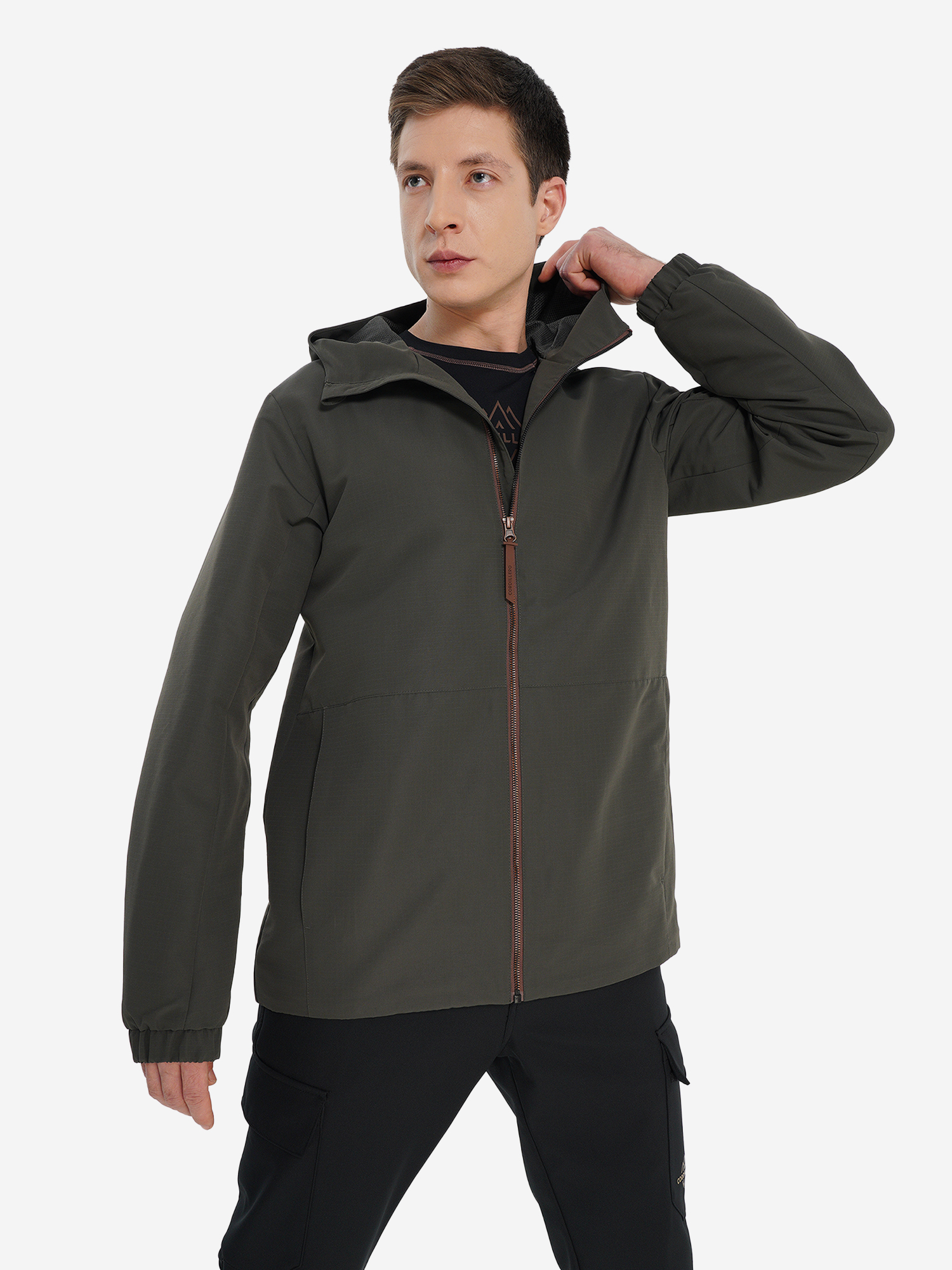 Ветровка мужская Cordillero, зеленый, арт. 141815c37-g4