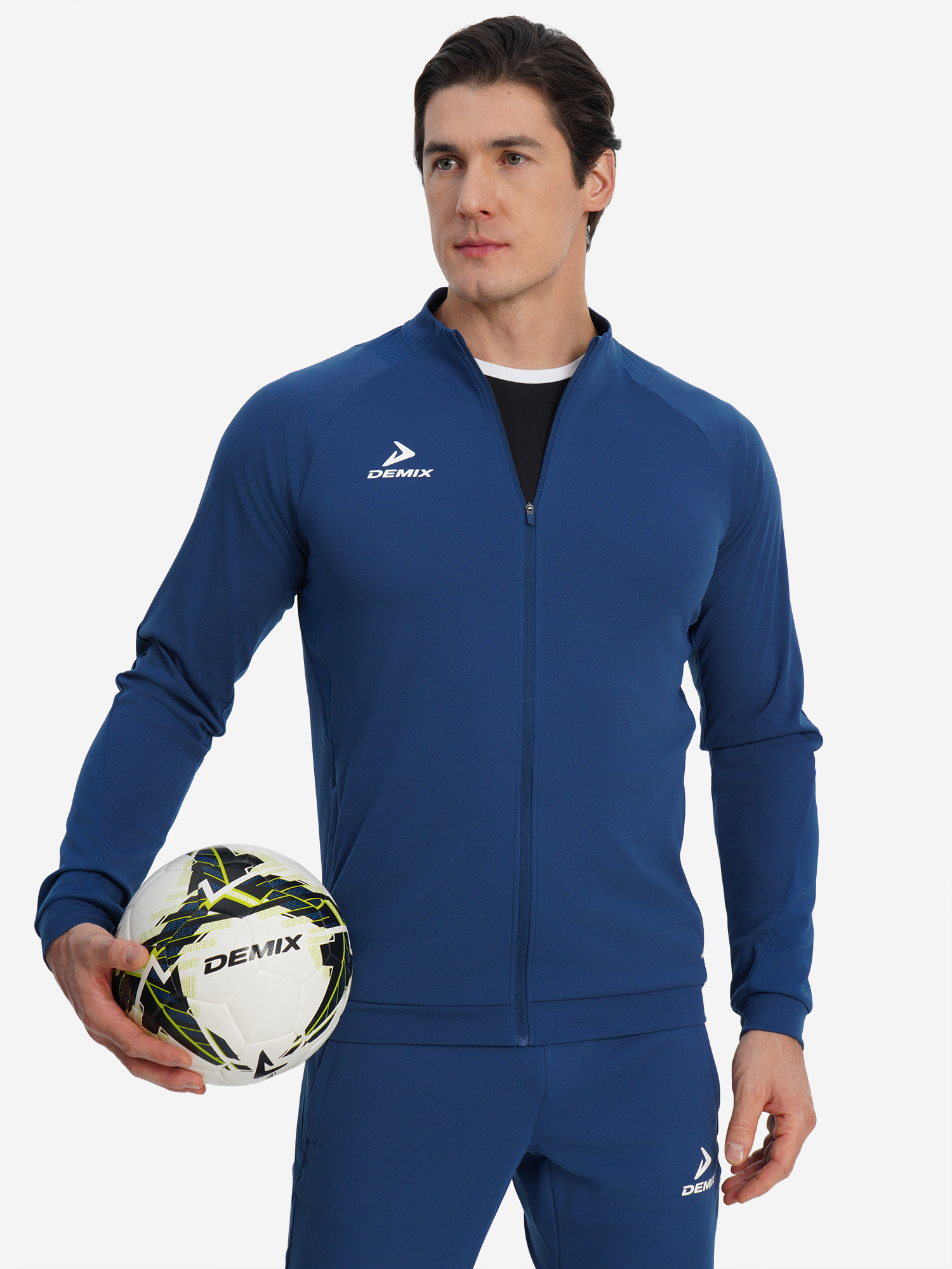 Мужской футбольный джемпер Demix Midfielder II, синий, арт. 140077