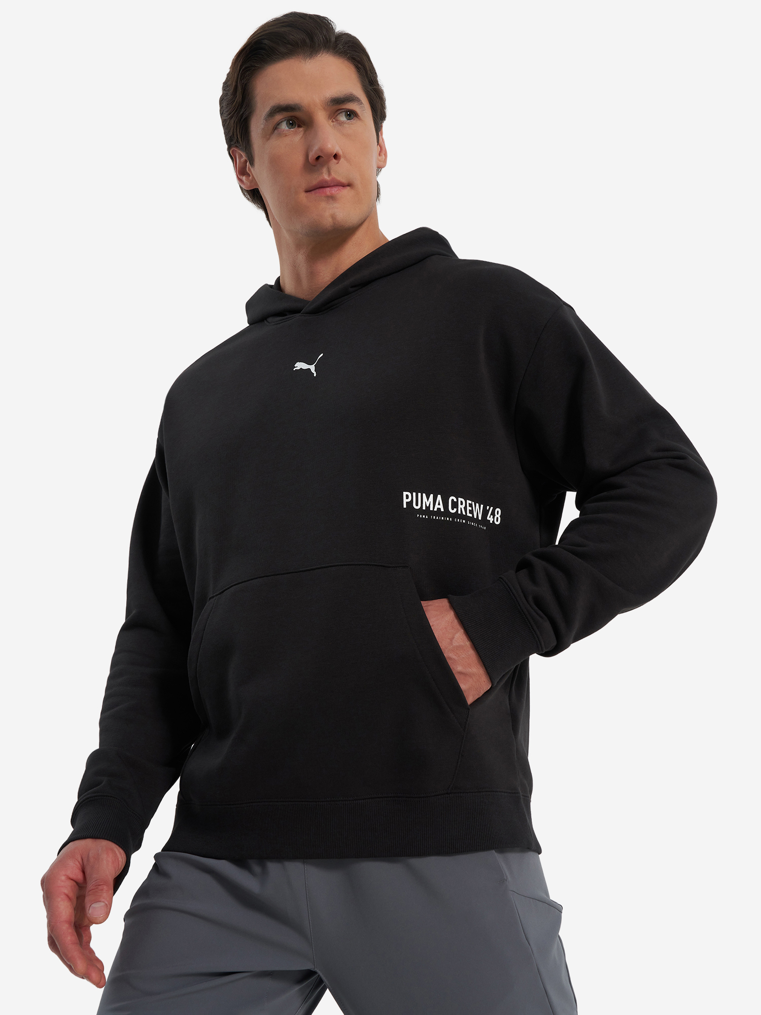 

Худи мужское PUMA Graphic French Terry, Черный