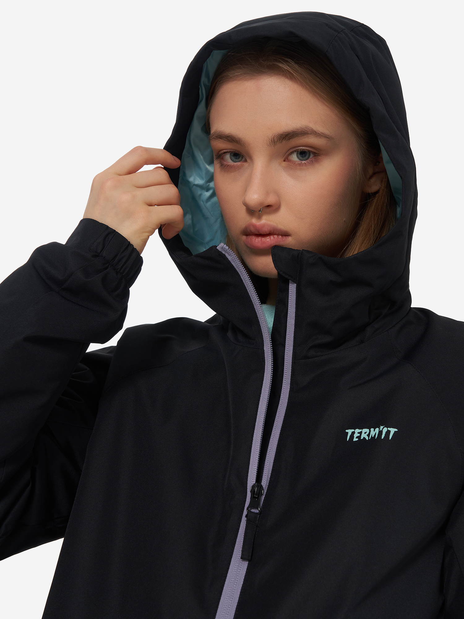 фото Куртка утепленная женская termit, черный