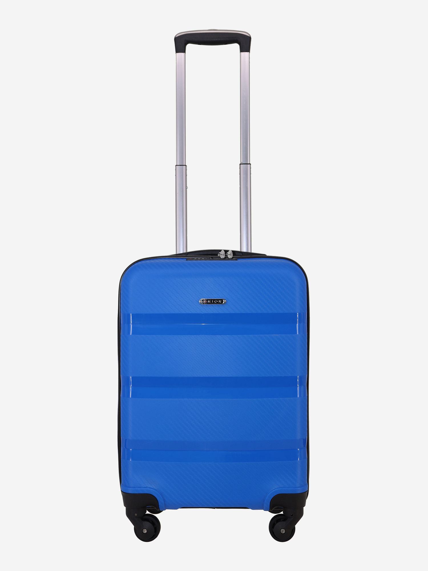 Изображение товара Чемодан Рион+ синего цвета 2 отделения 39 л легкий и прочный