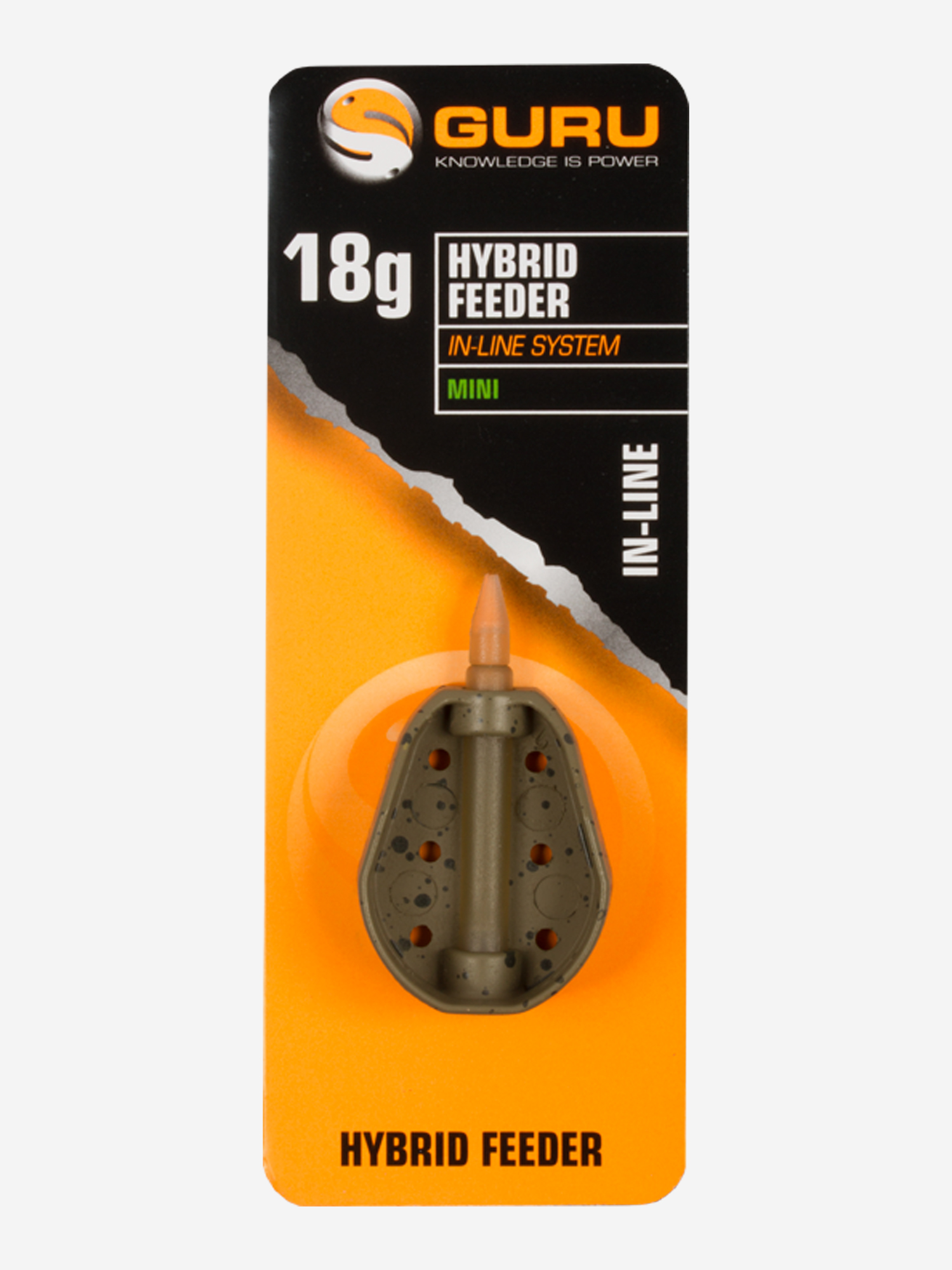 Изображение товара Кормушка GURU Hybrid feeder Inline S 18г, S/18г