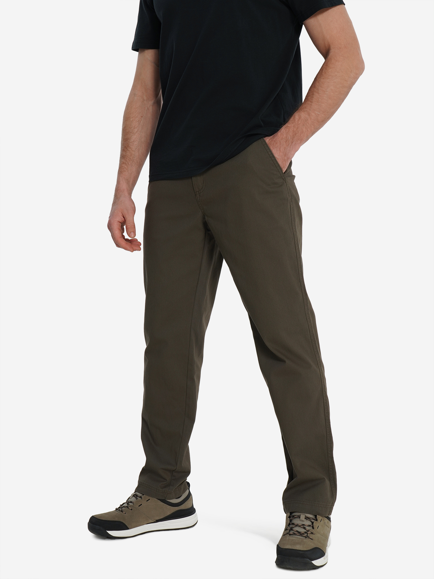 Изображение товара Мужские летние брюки Outventure Чинос прямой покрой легкие хлопковые