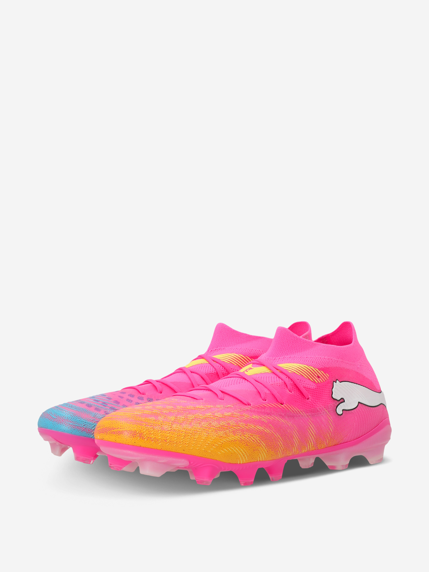 Бутсы мужские PUMA Future 9 Match Fg/Ag, Розовый 2