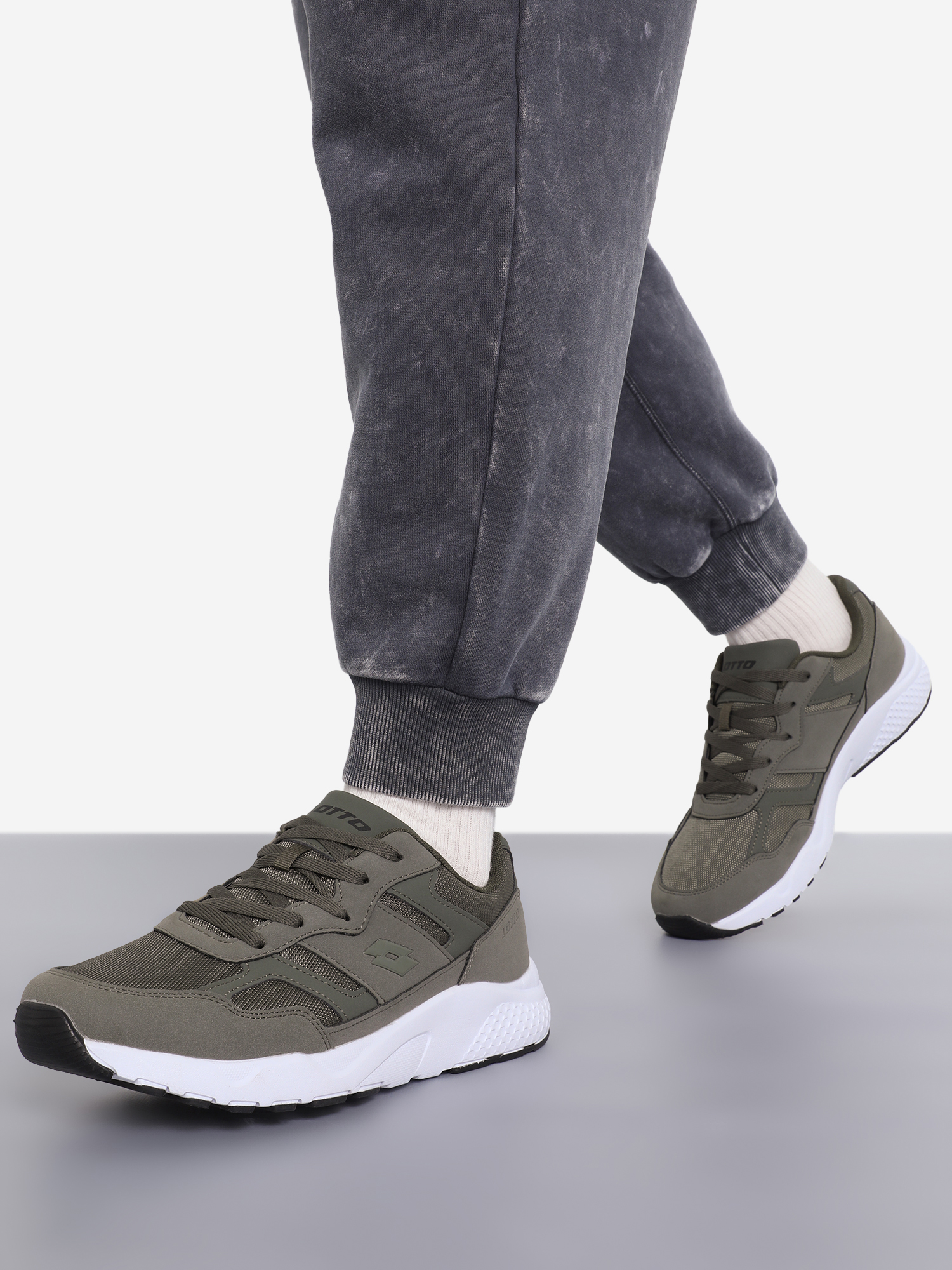 

Кроссовки мужские Lotto Zuko Sneakers, Зеленый